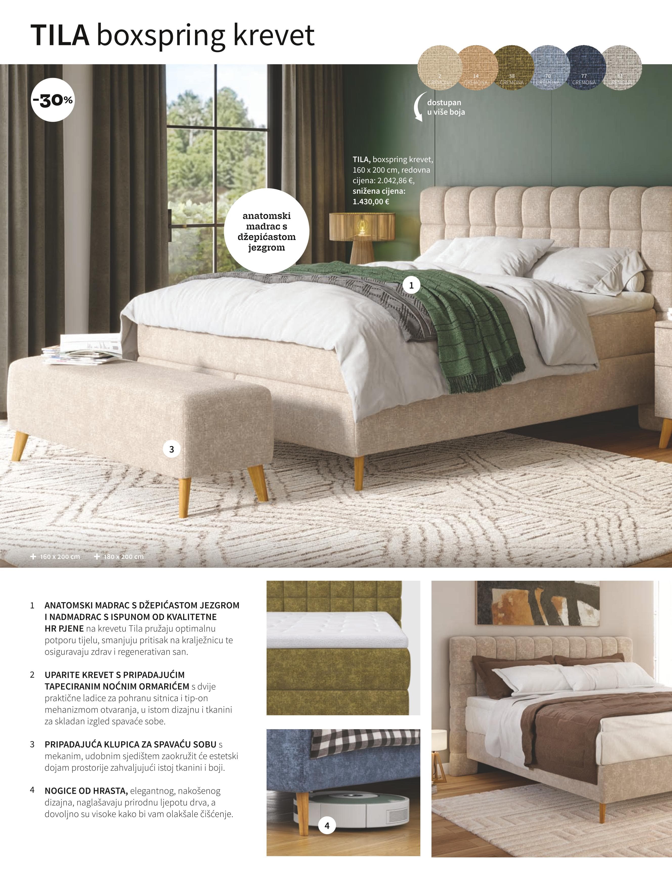 Page from catalog: Spavanje