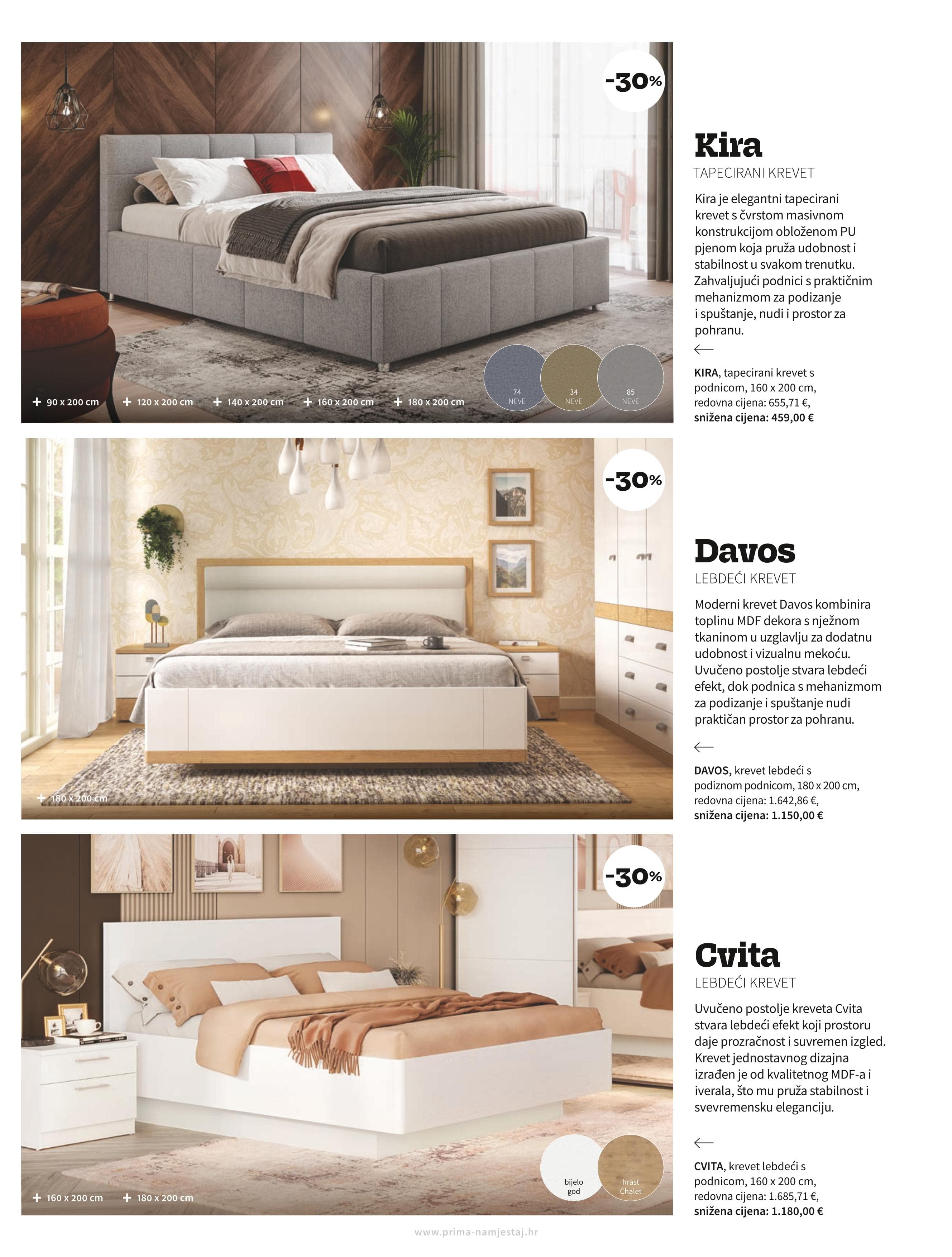 Page from catalog: Spavanje