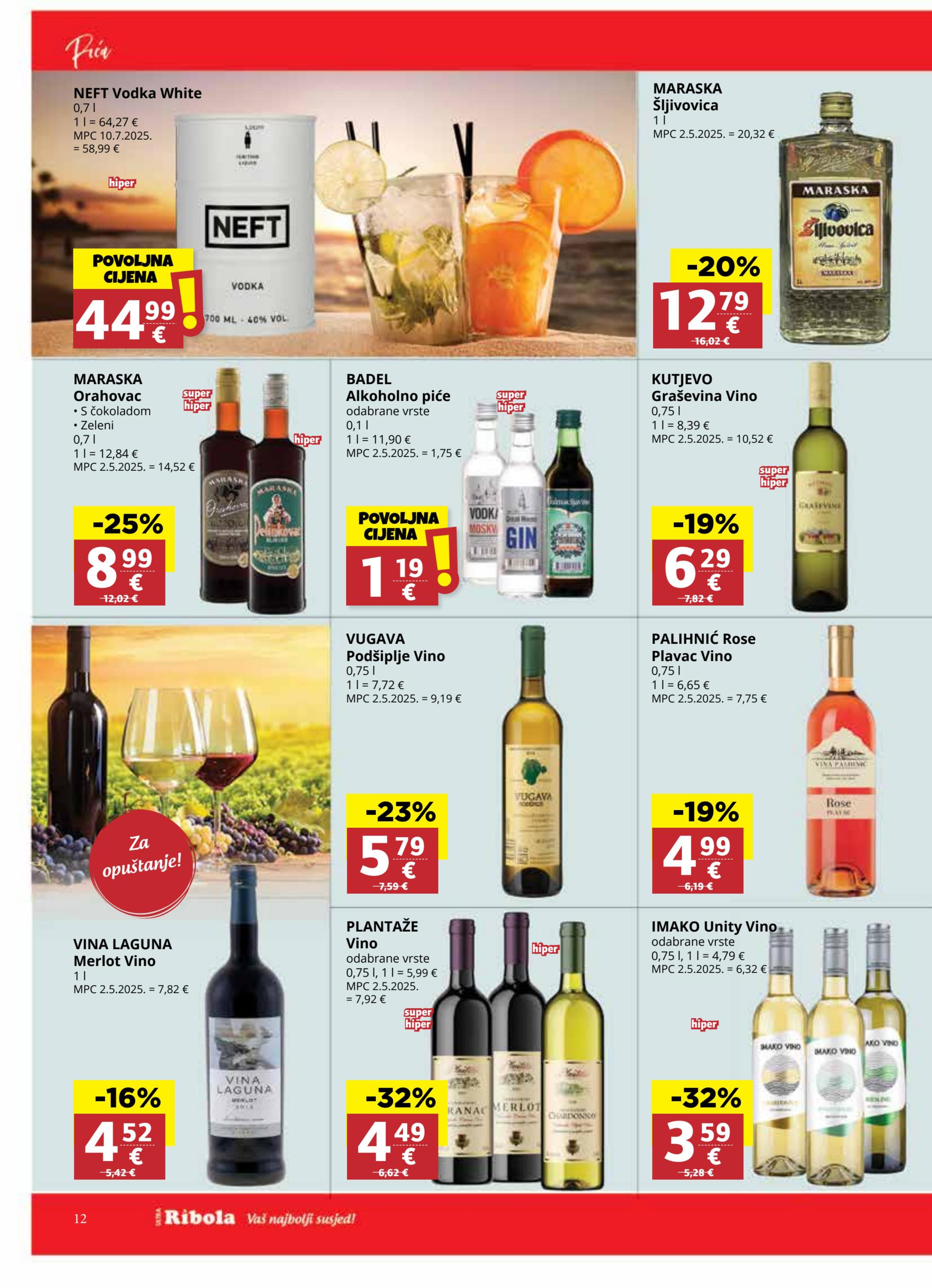 Page from catalog: Akcijska ponuda