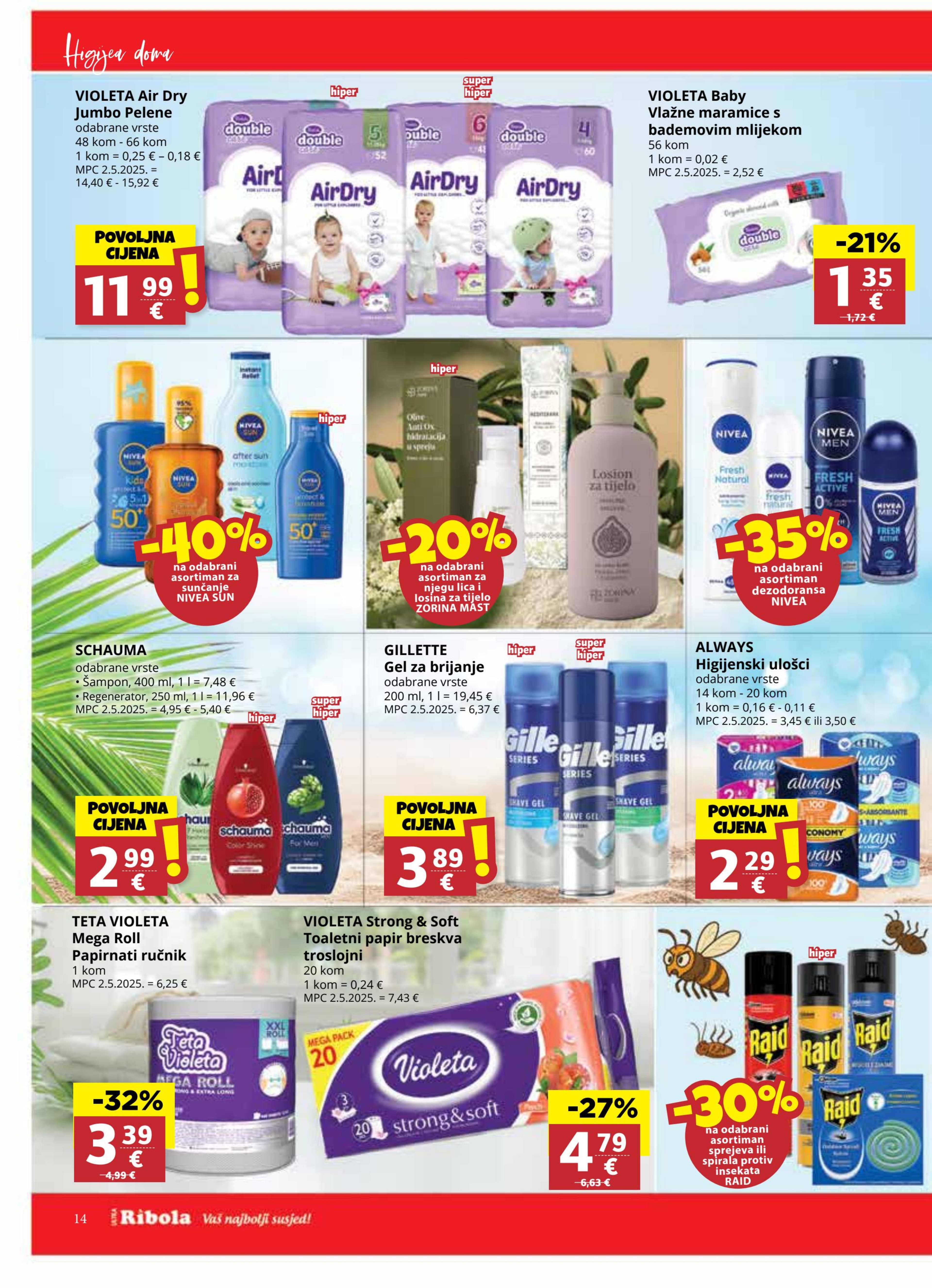 Page from catalog: Akcijska ponuda