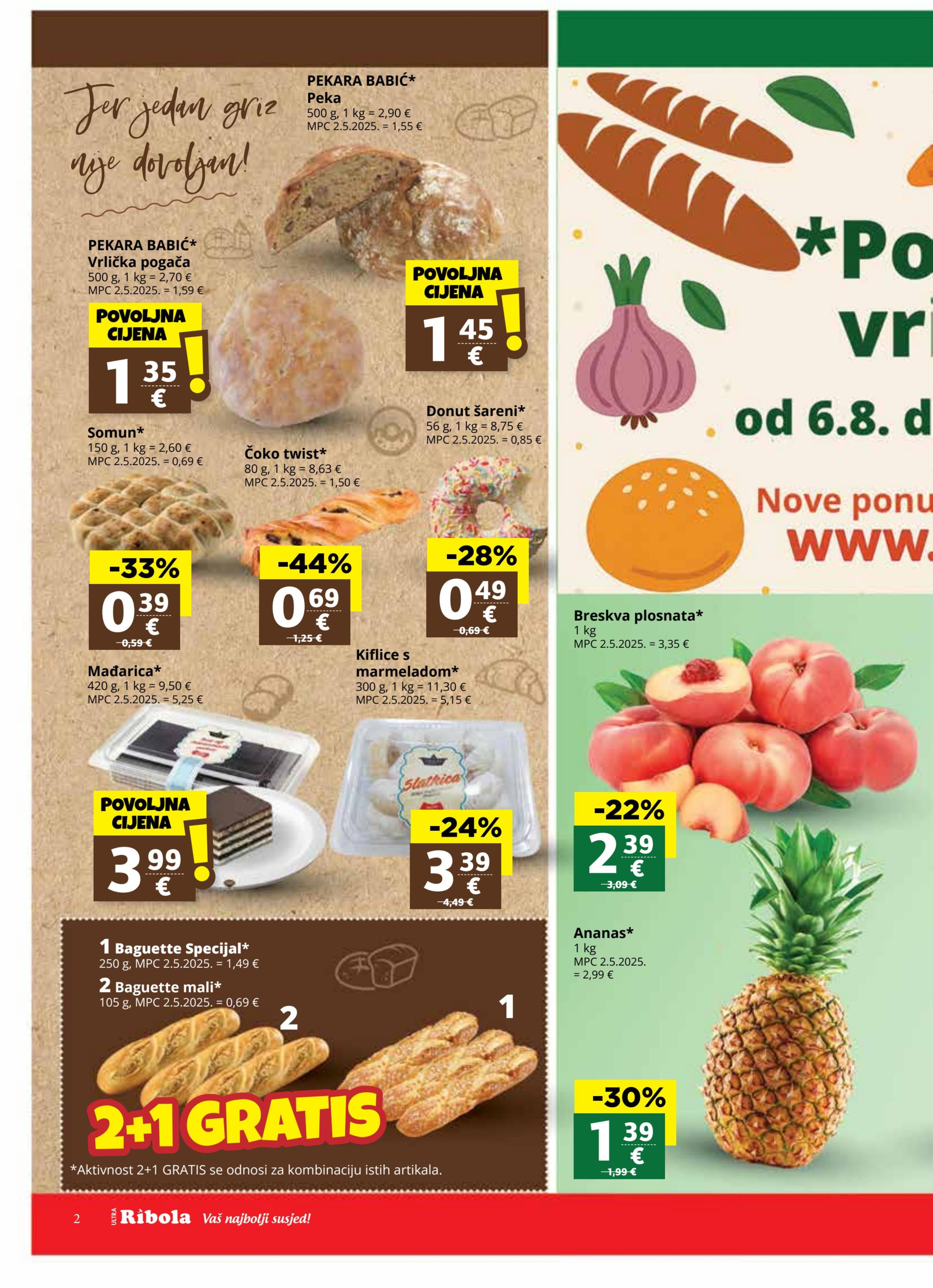 Page from catalog: Akcijska ponuda