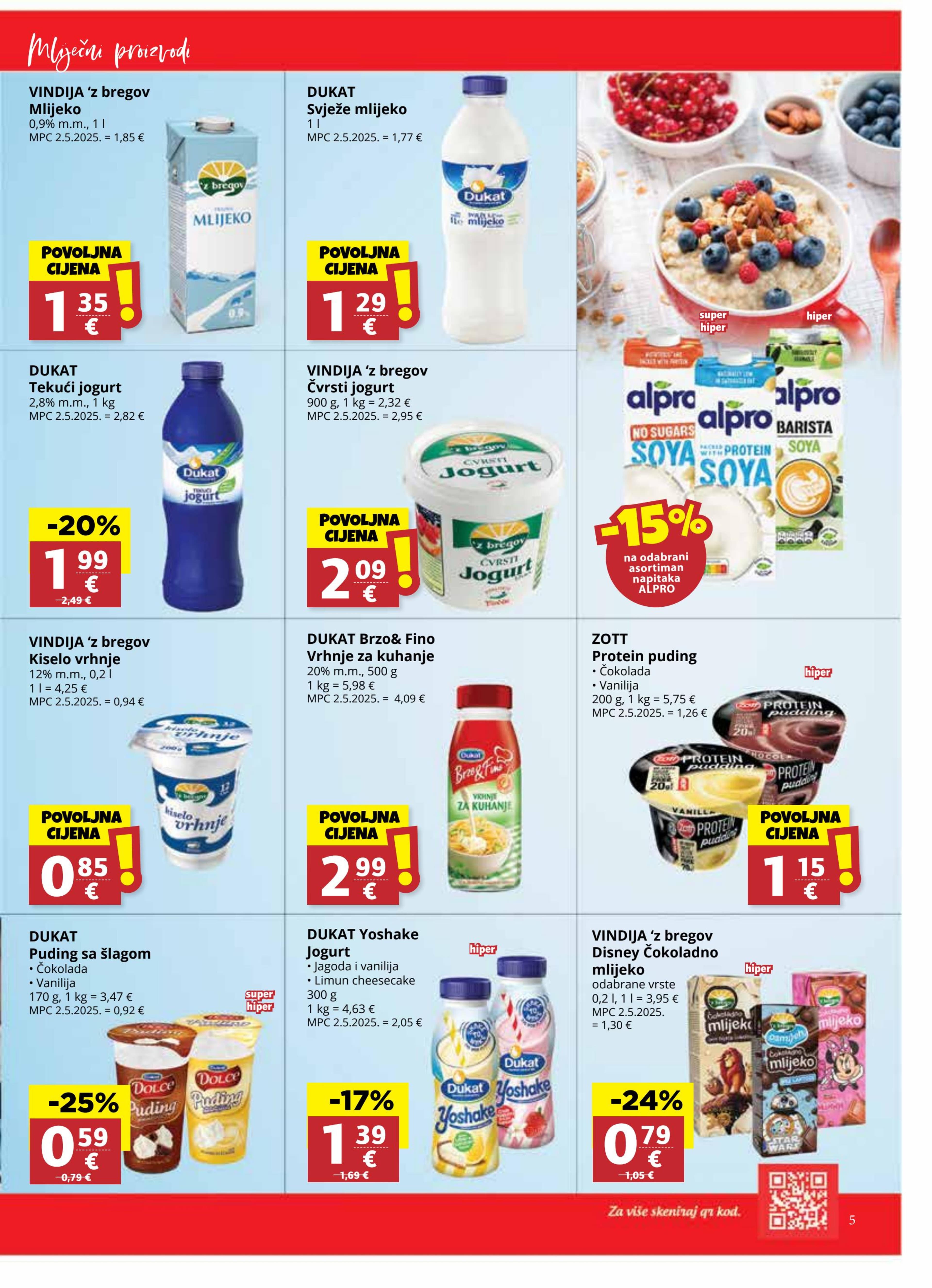 Page from catalog: Akcijska ponuda