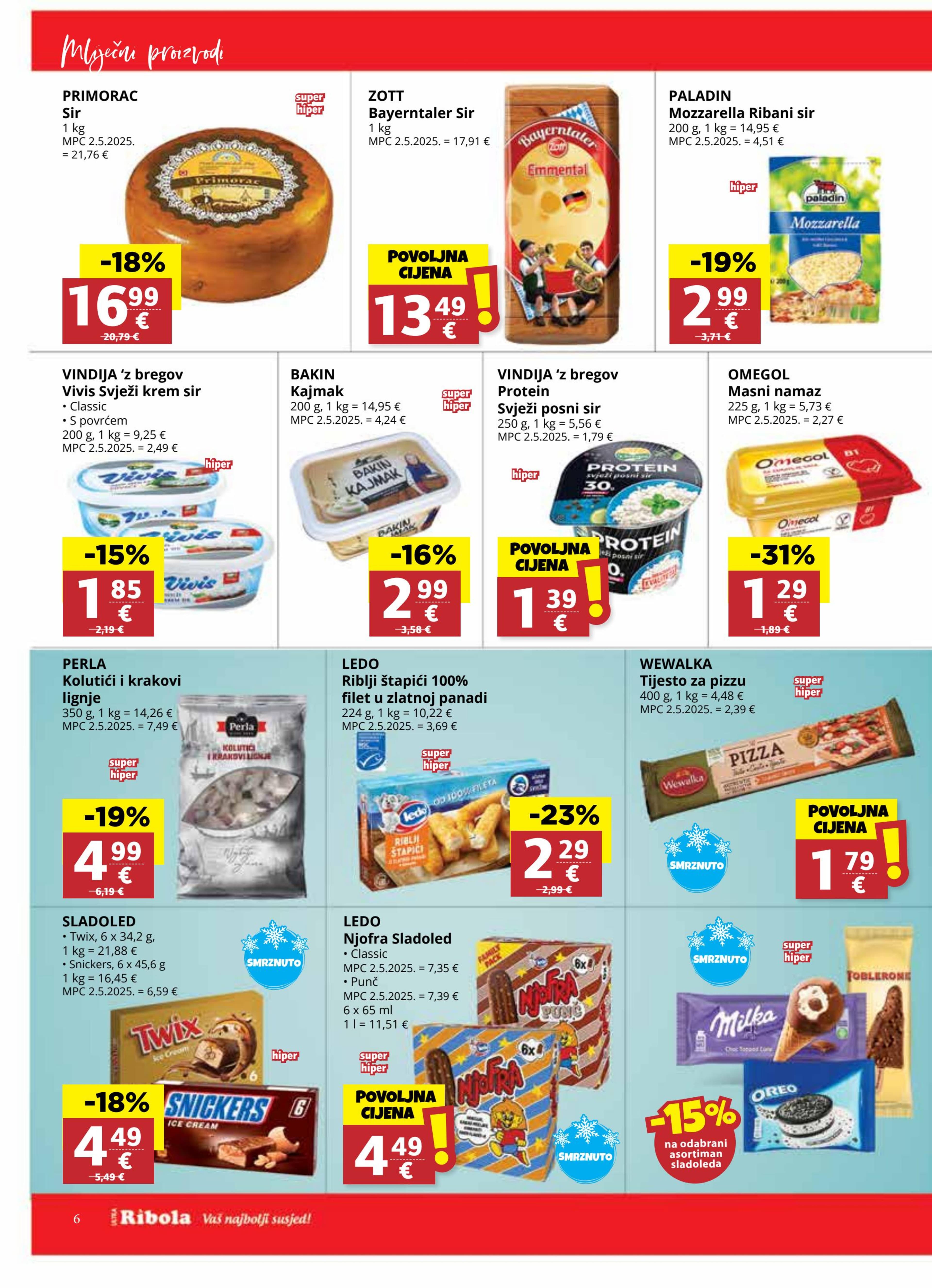 Page from catalog: Akcijska ponuda