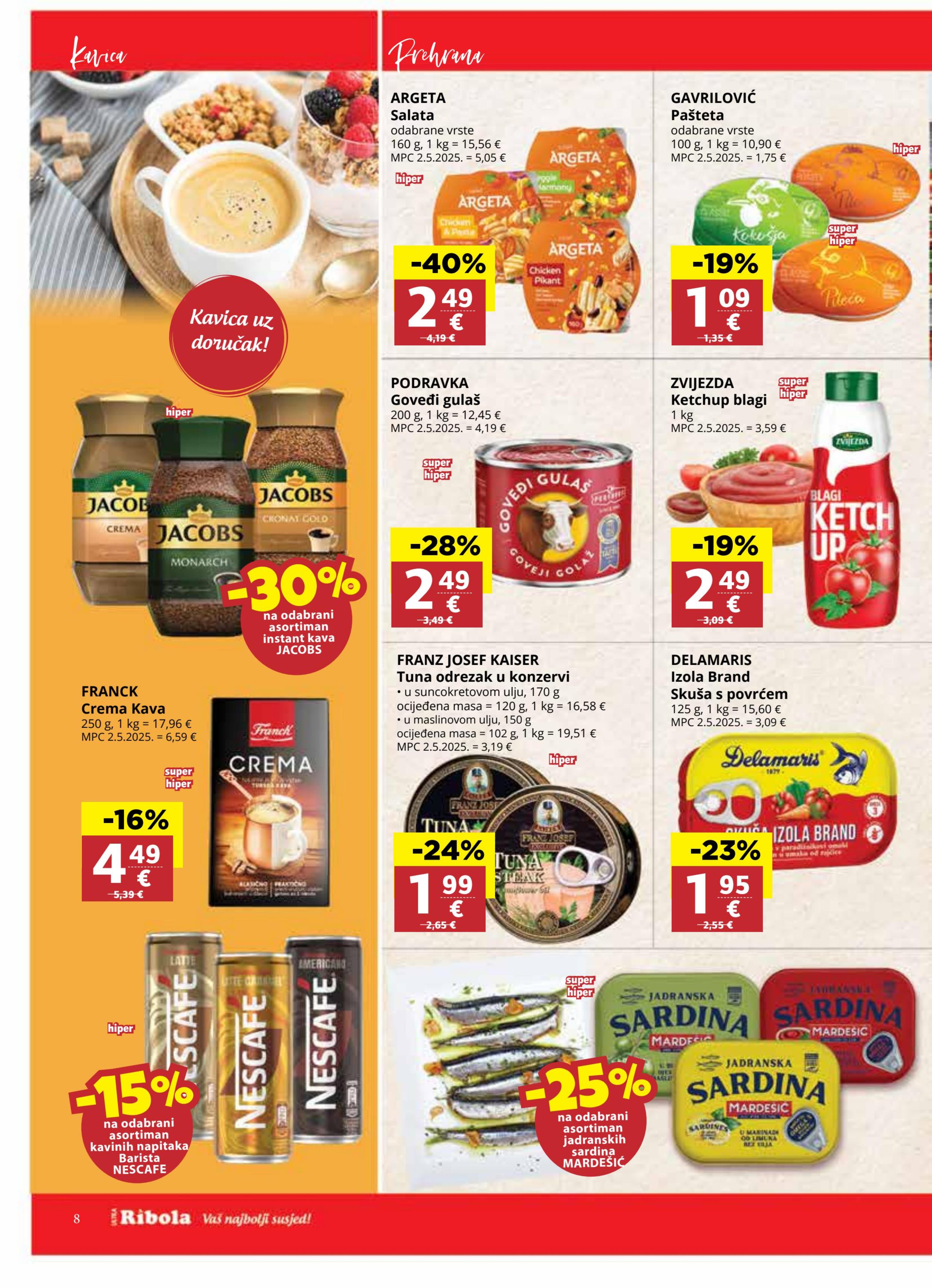 Page from catalog: Akcijska ponuda