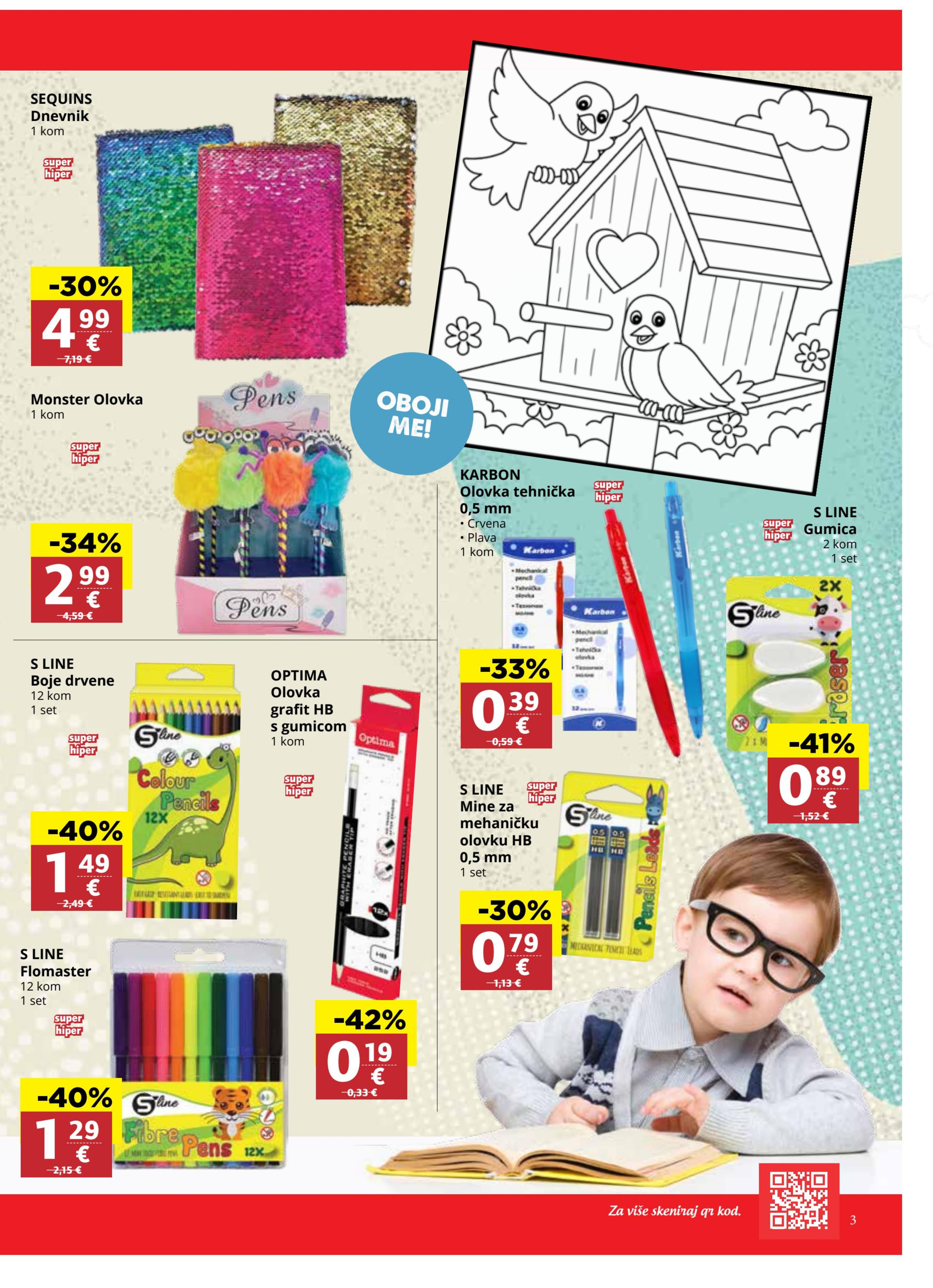 Page from catalog: Škola