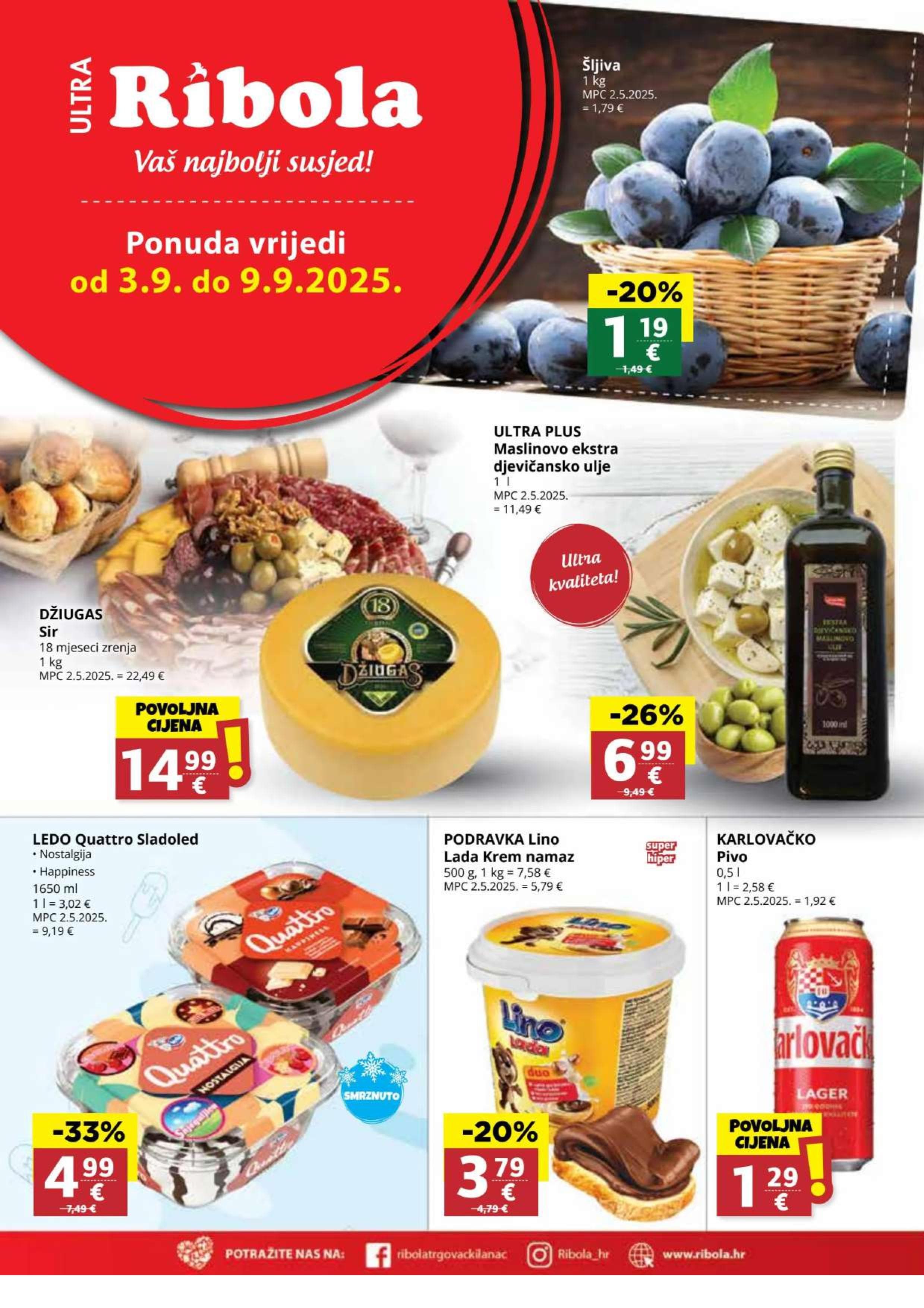 Page from catalog: Akcijska ponuda