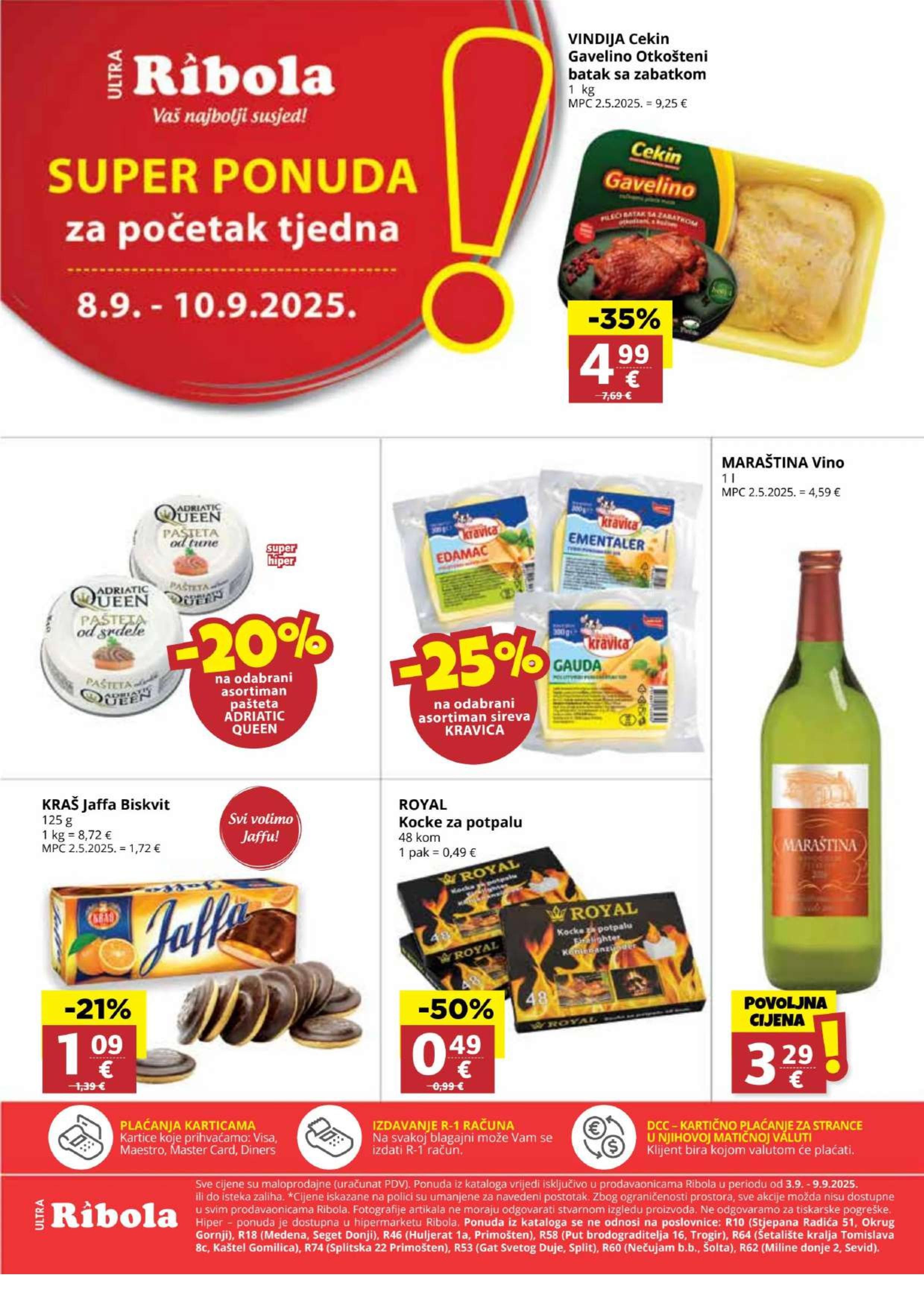 Page from catalog: Akcijska ponuda