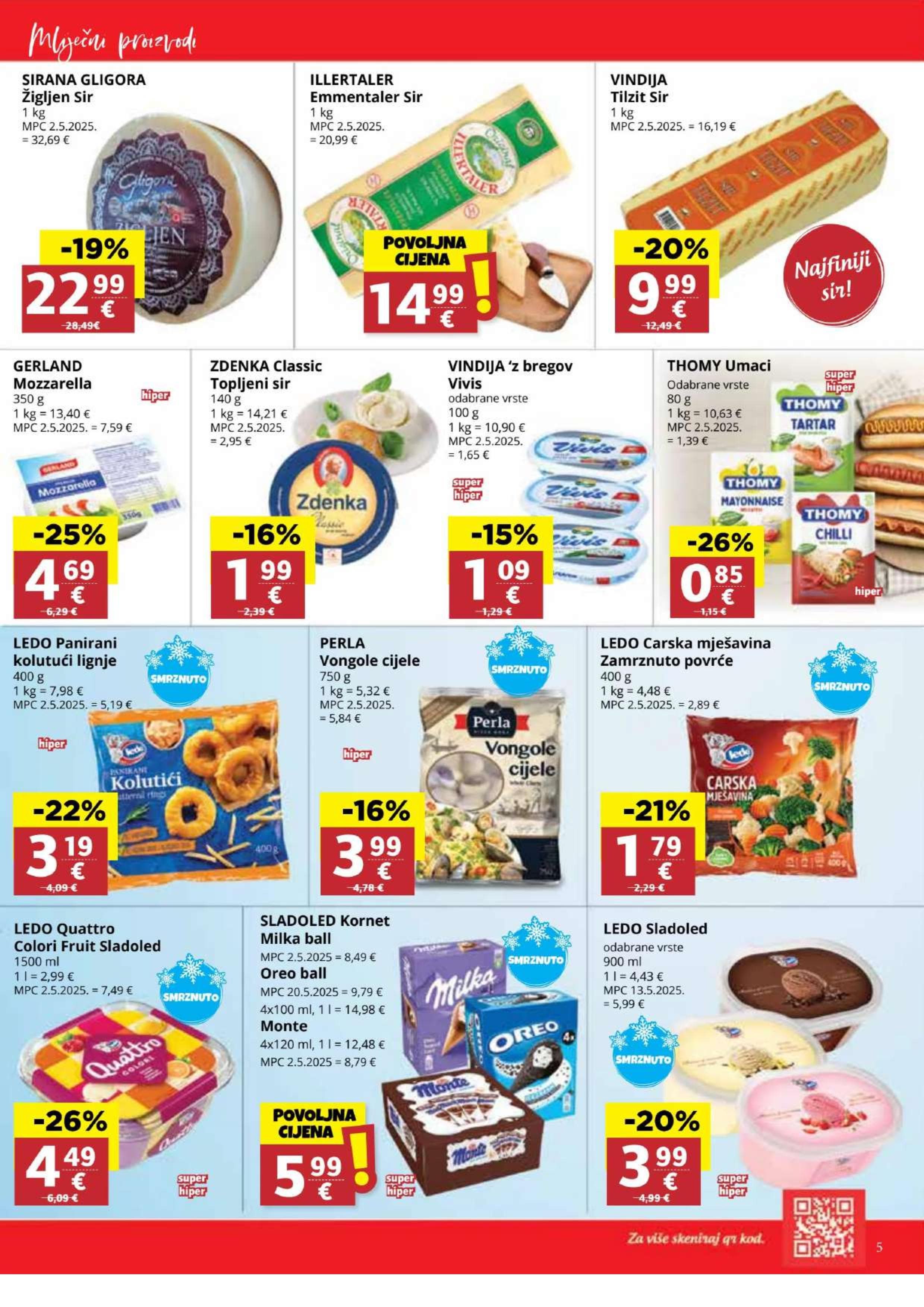Page from catalog: Akcijska ponuda
