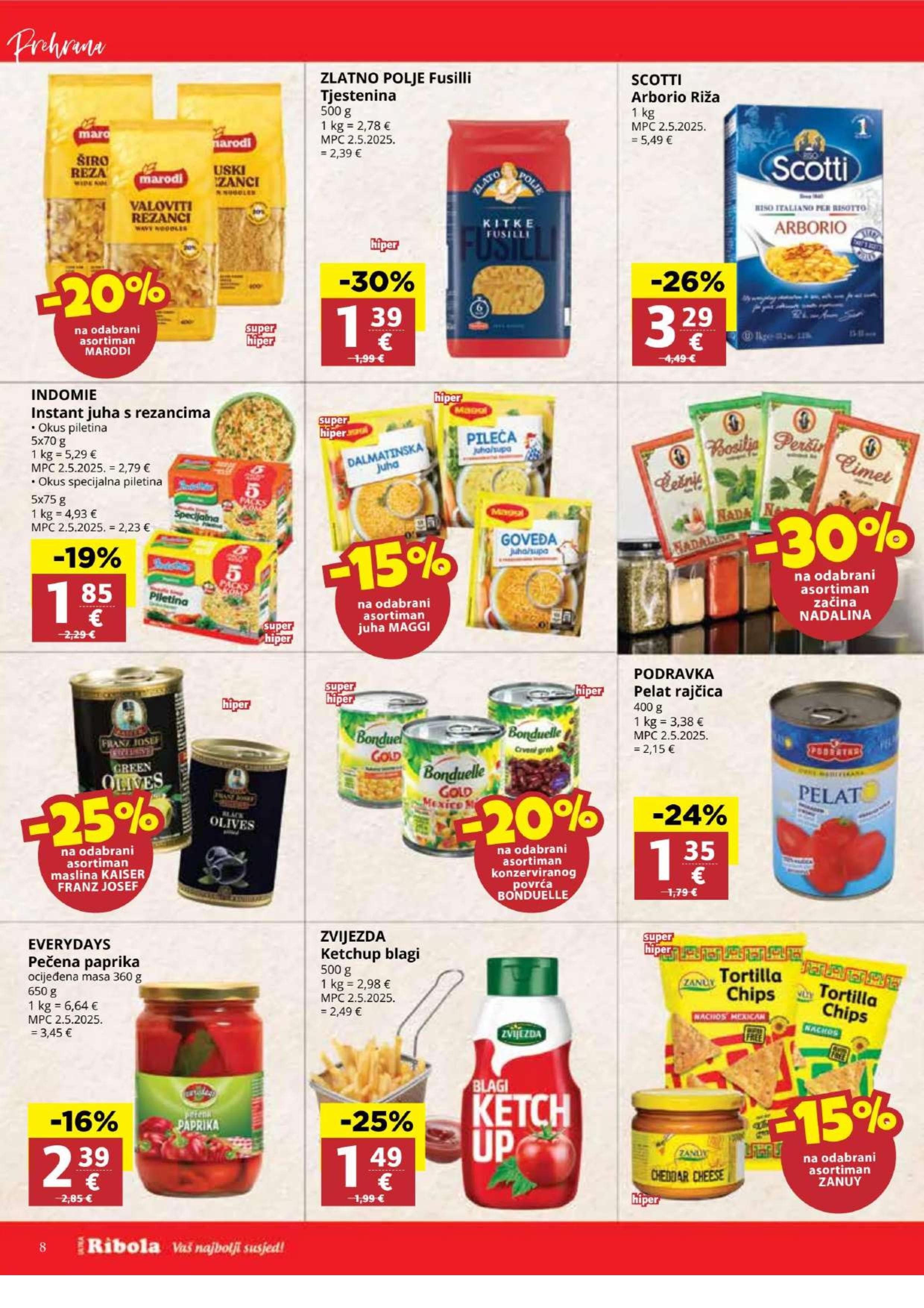 Page from catalog: Akcijska ponuda