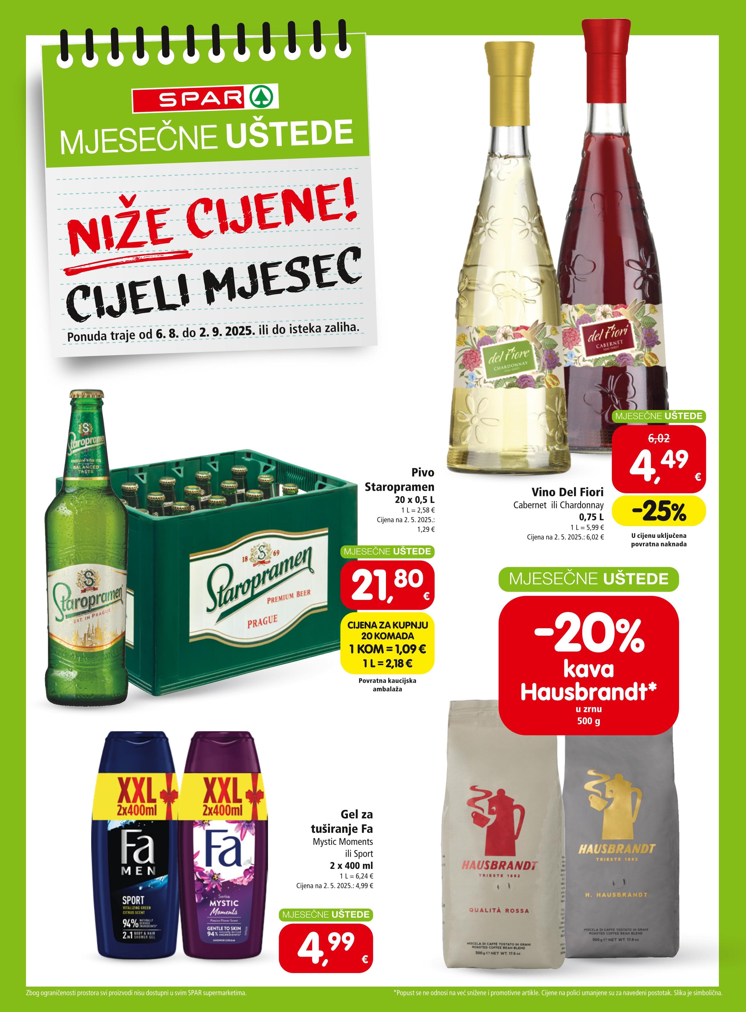 Page from catalog: Mjesečne uštede