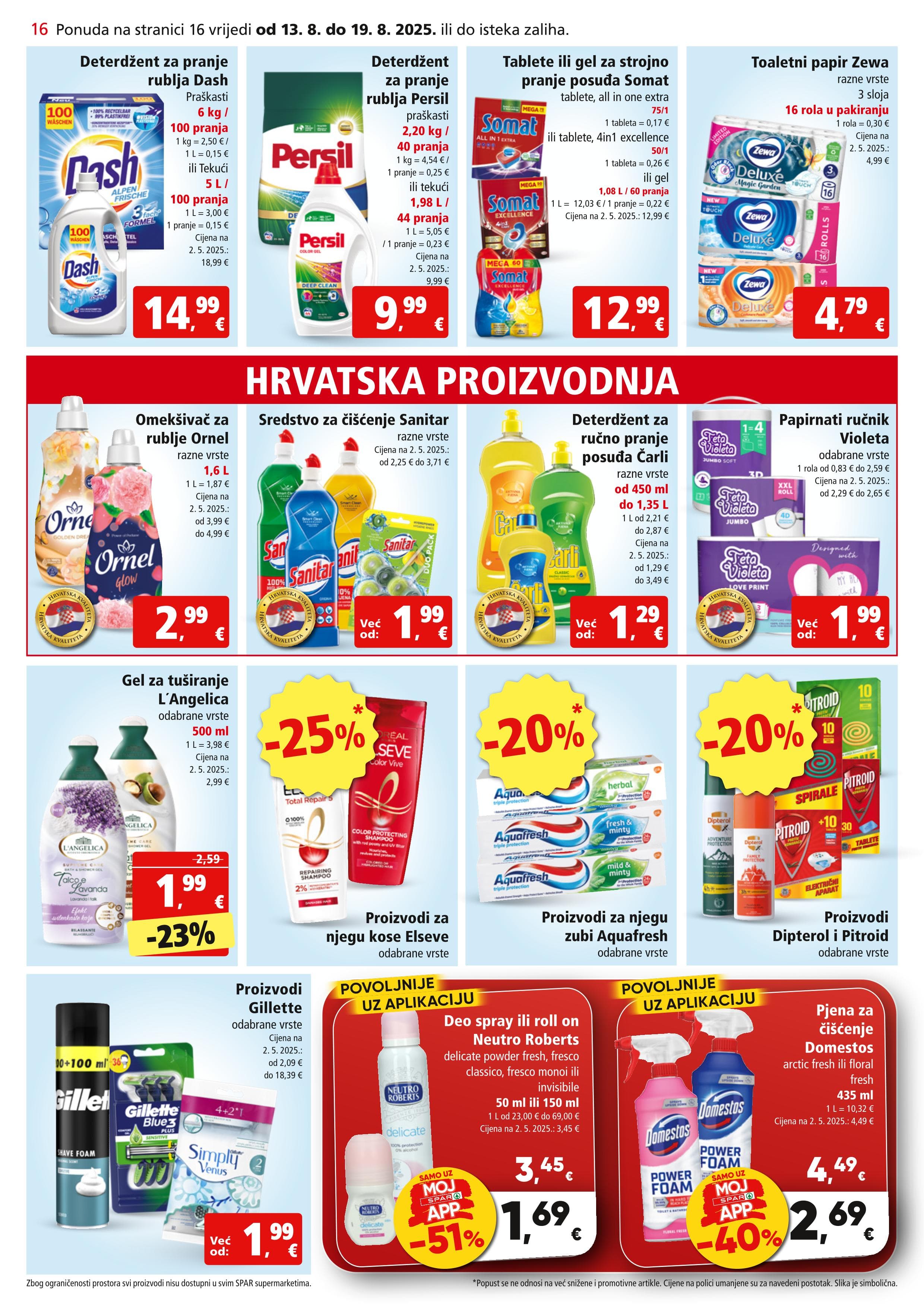 Page from catalog: Akcijska ponuda