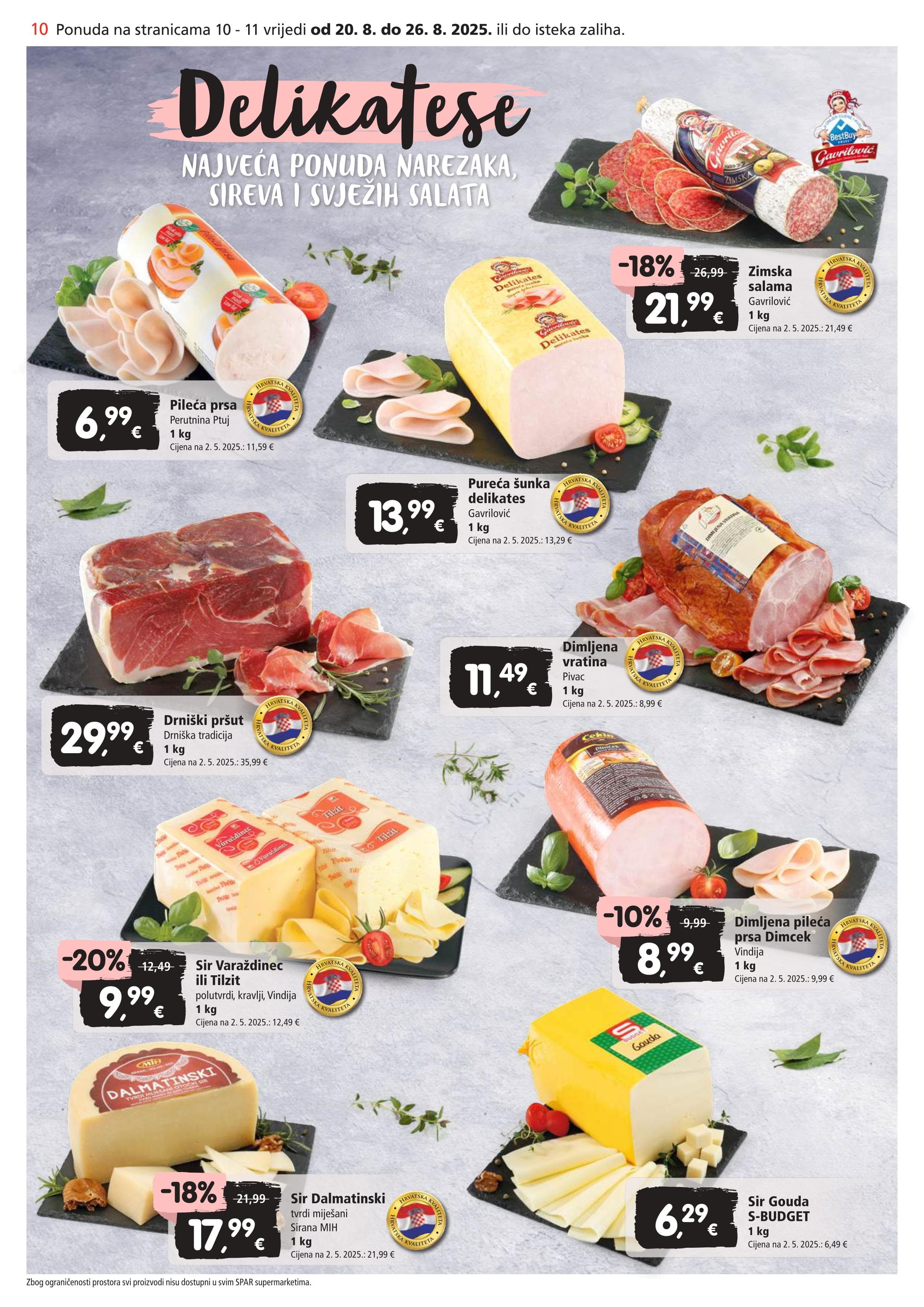 Page from catalog: Akcijska ponuda