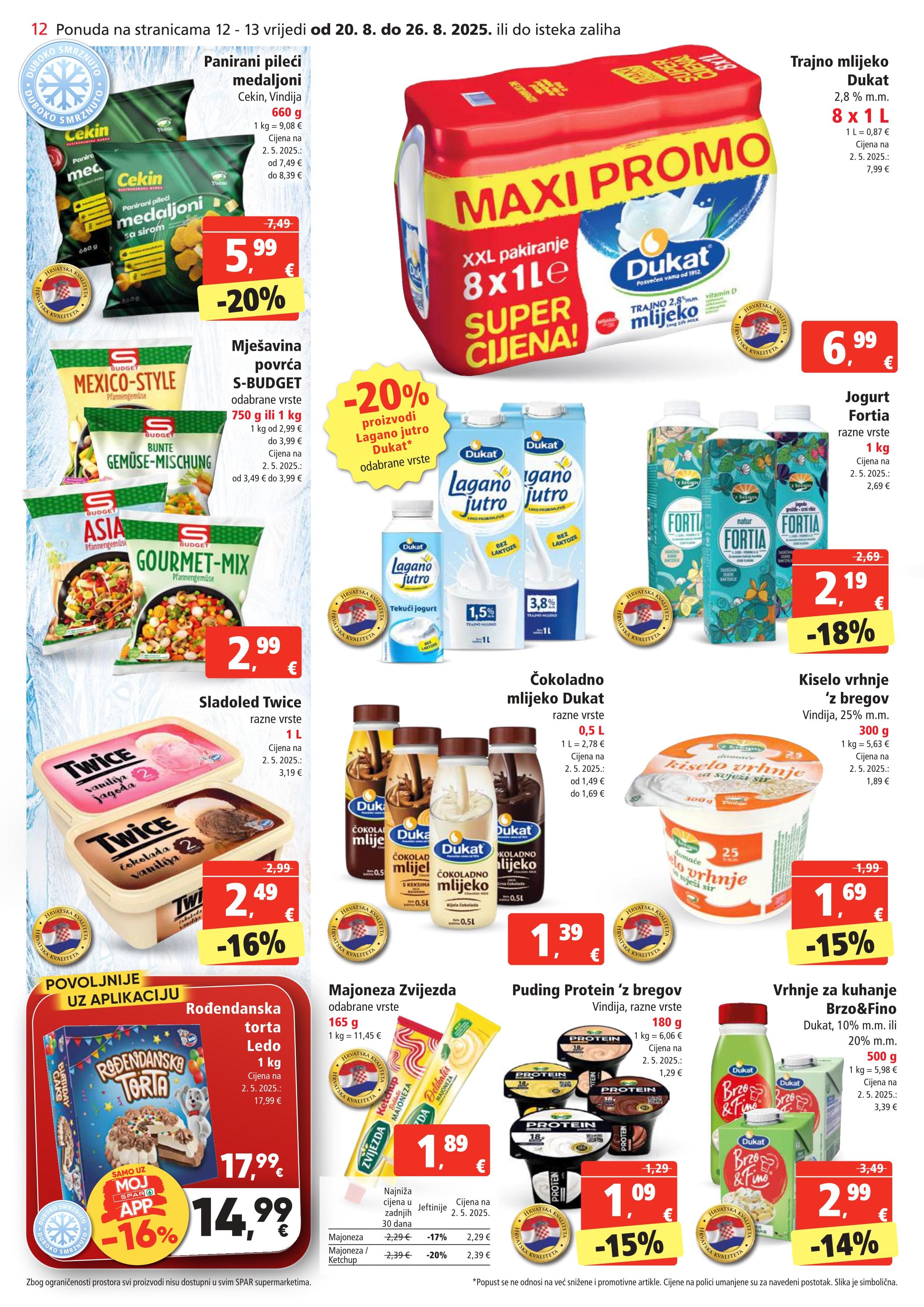 Page from catalog: Akcijska ponuda