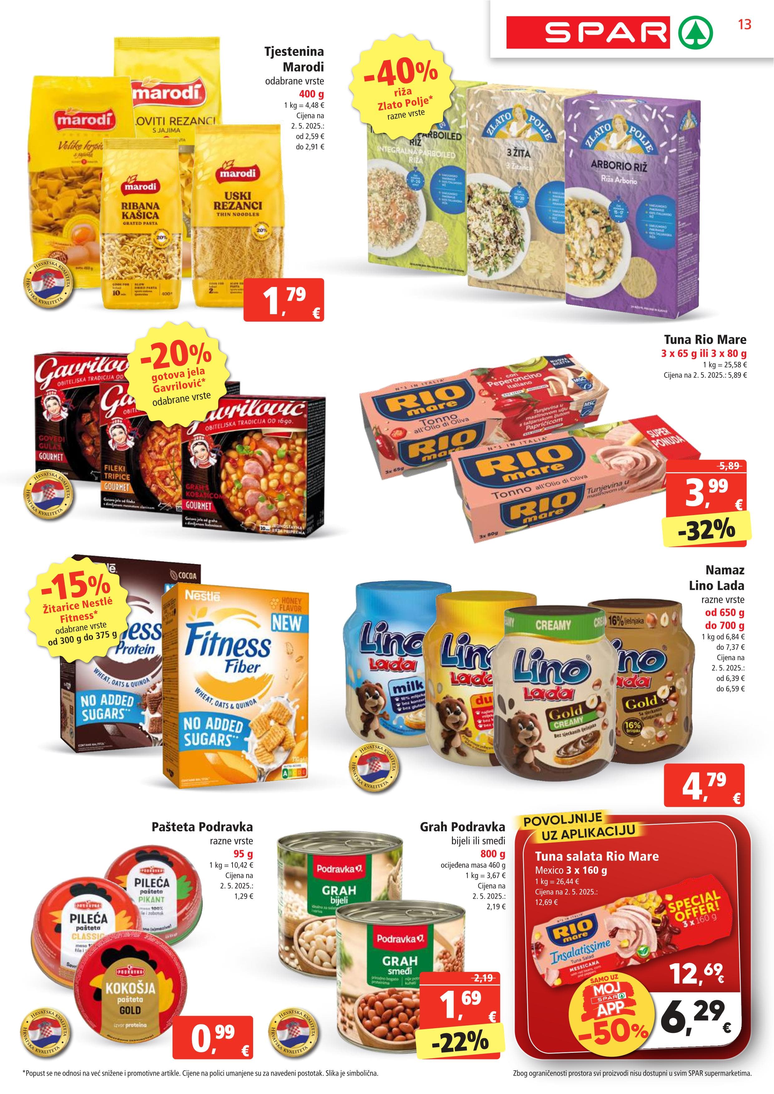 Page from catalog: Akcijska ponuda