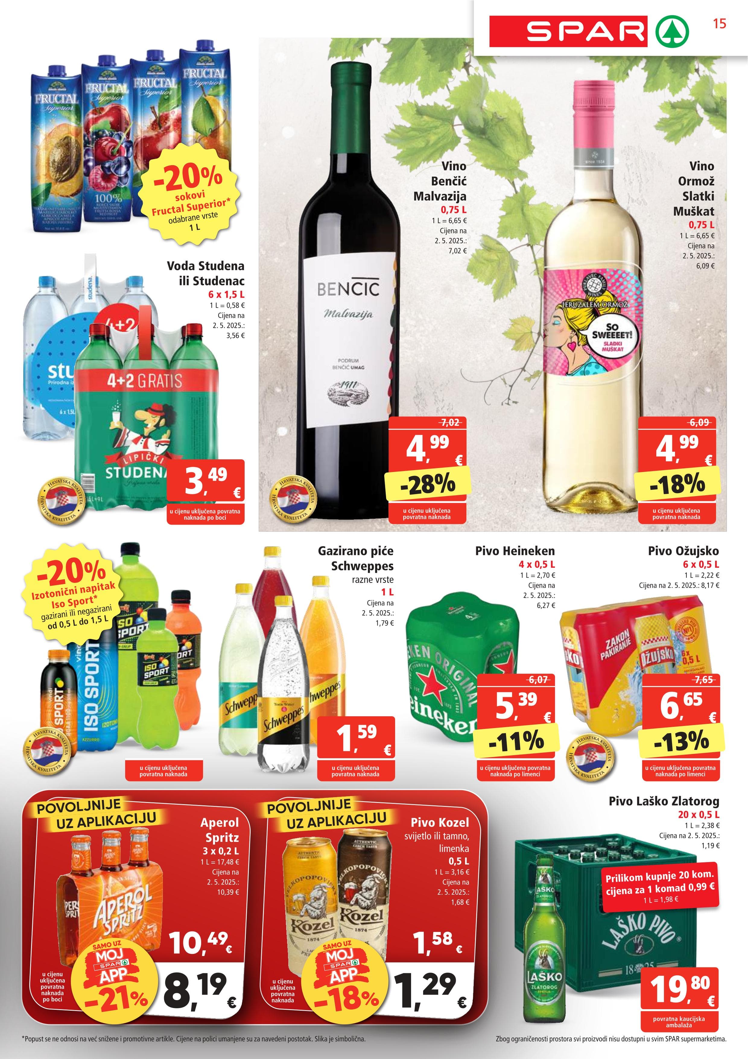Page from catalog: Akcijska ponuda
