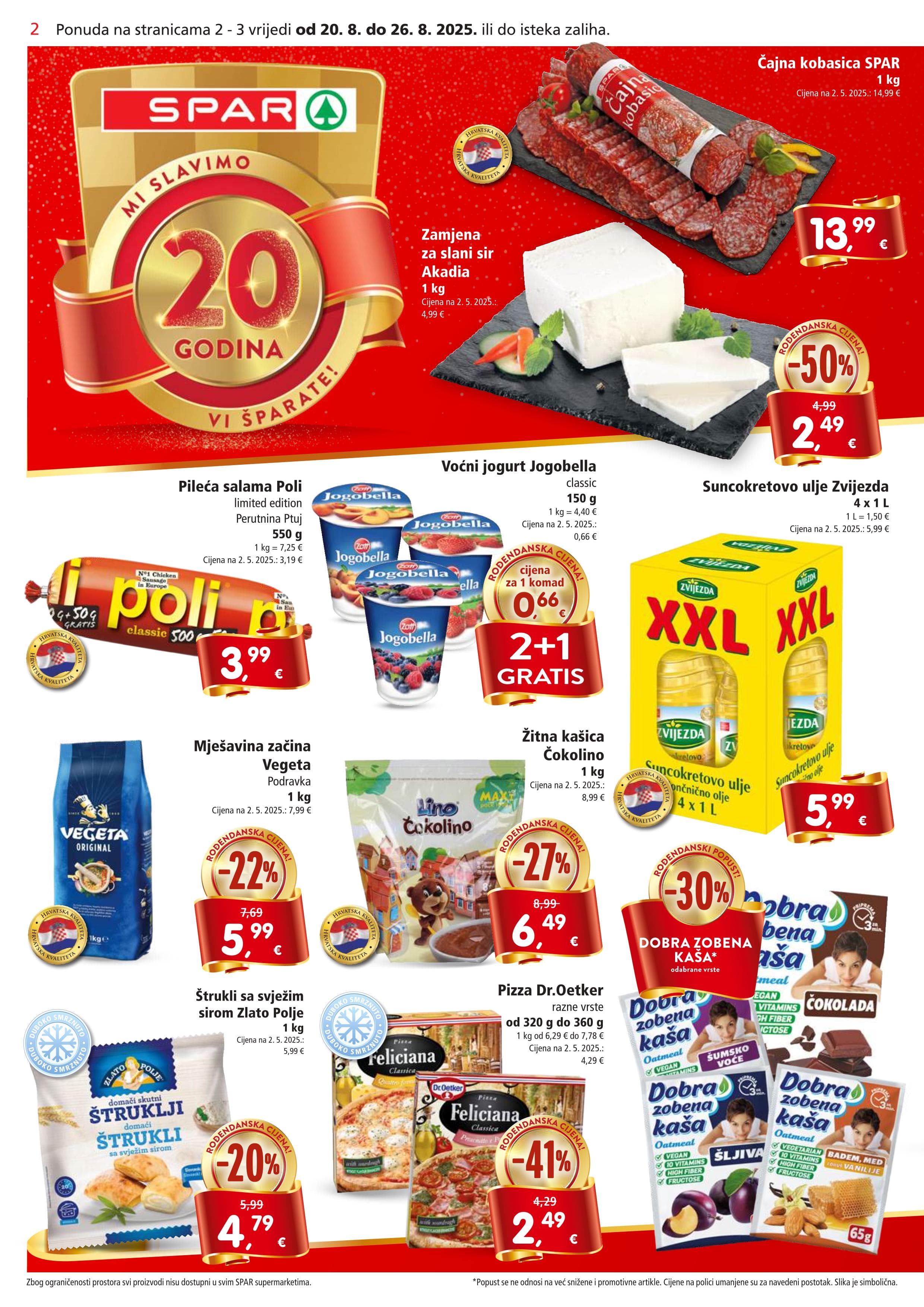 Page from catalog: Akcijska ponuda