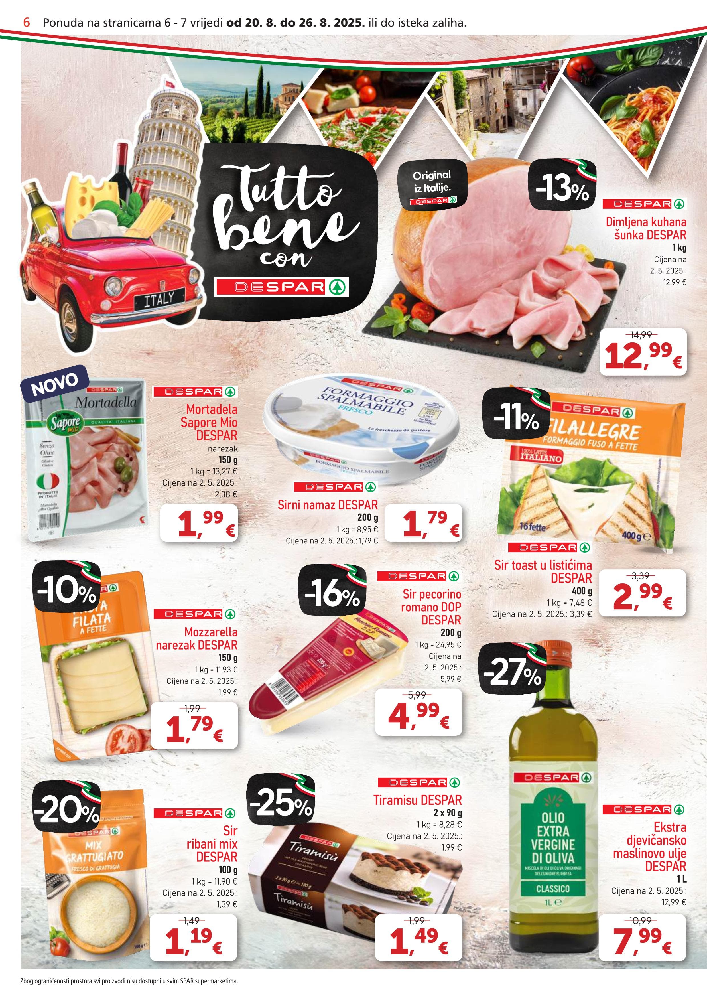 Page from catalog: Akcijska ponuda