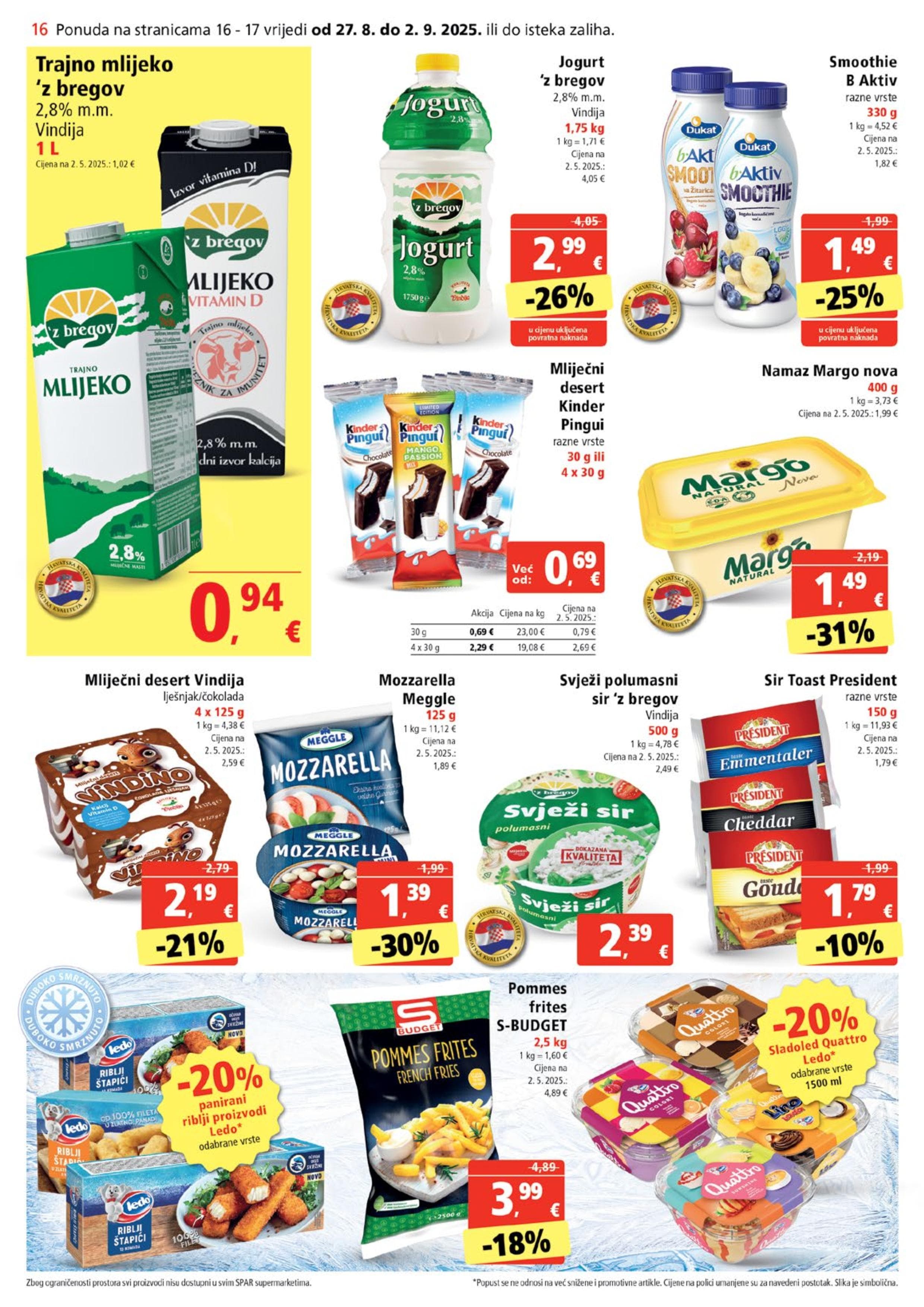 Page from catalog: Akcijska ponuda
