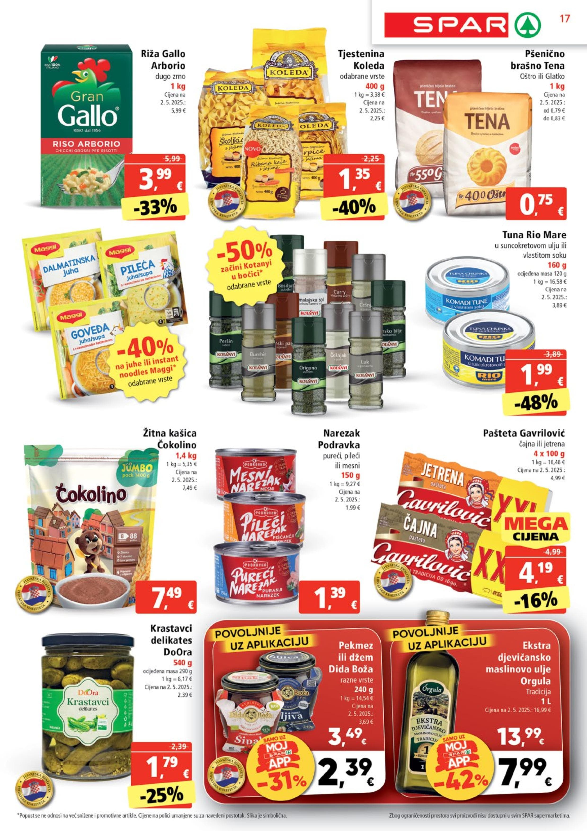 Page from catalog: Akcijska ponuda