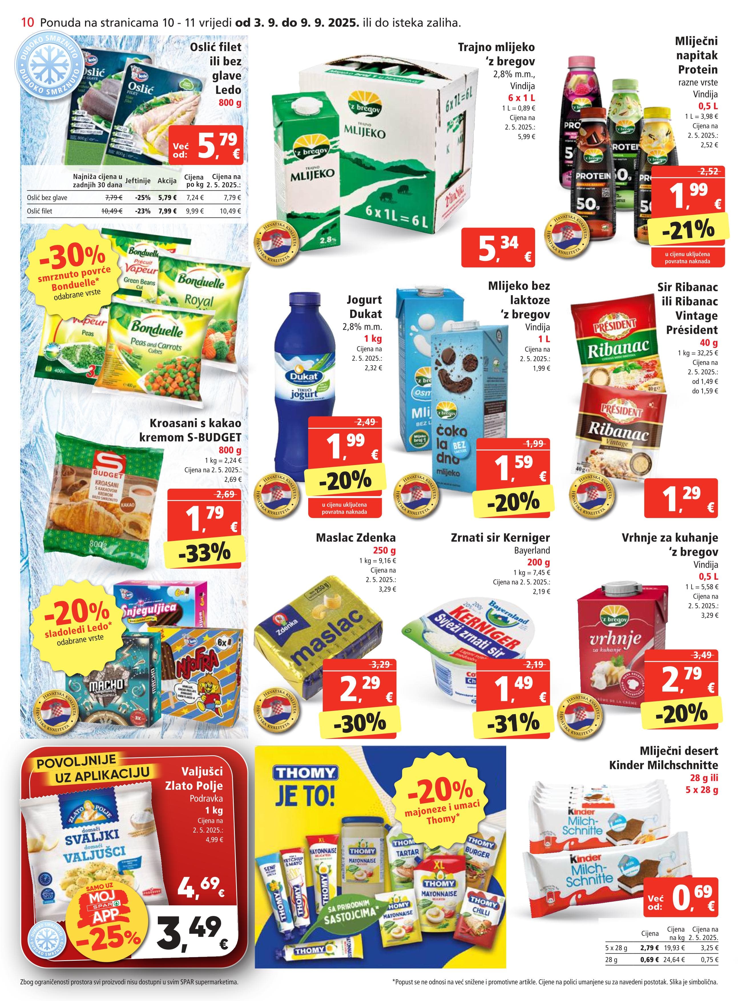 Page from catalog: Akcijska ponuda