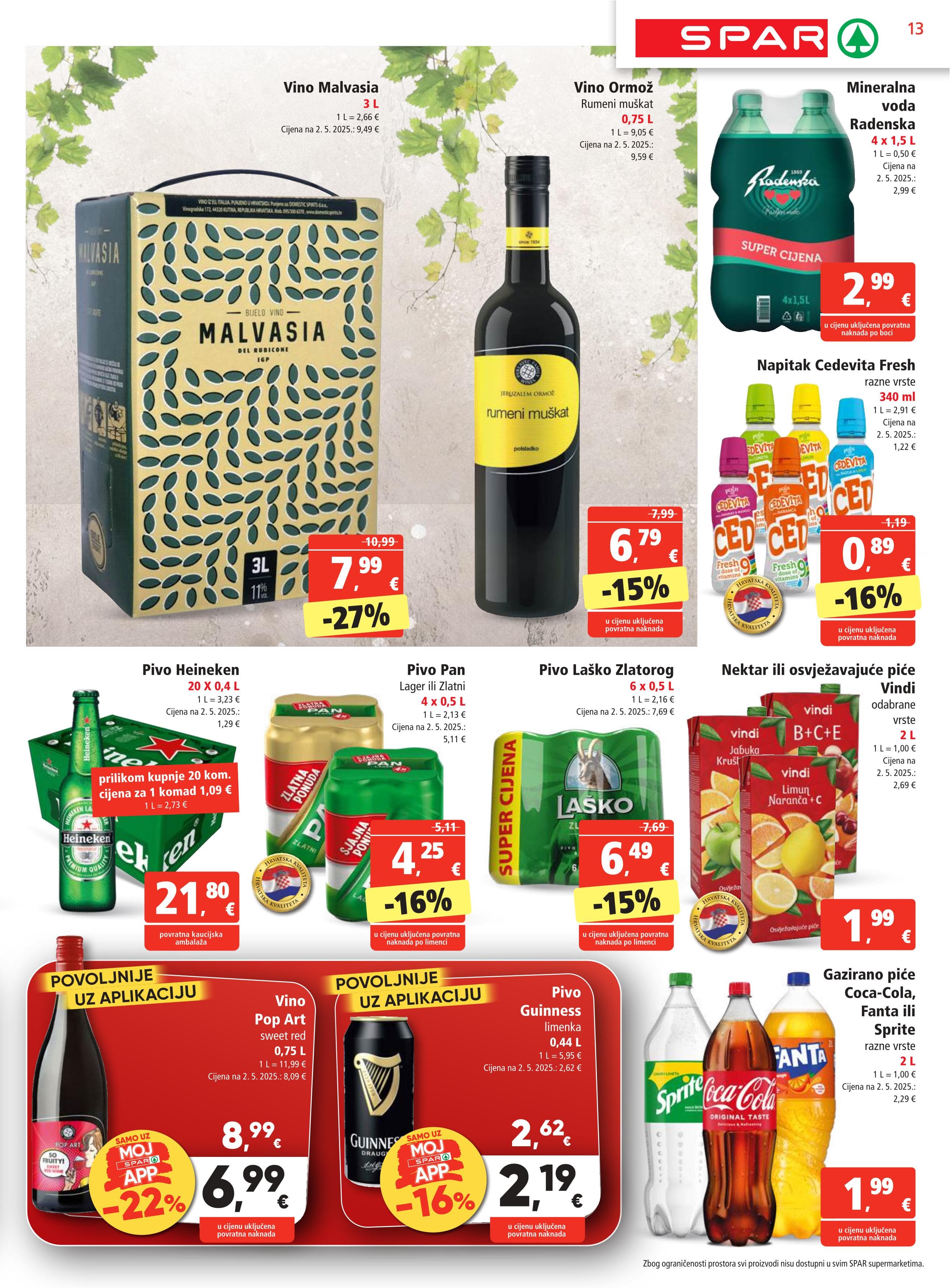 Page from catalog: Akcijska ponuda