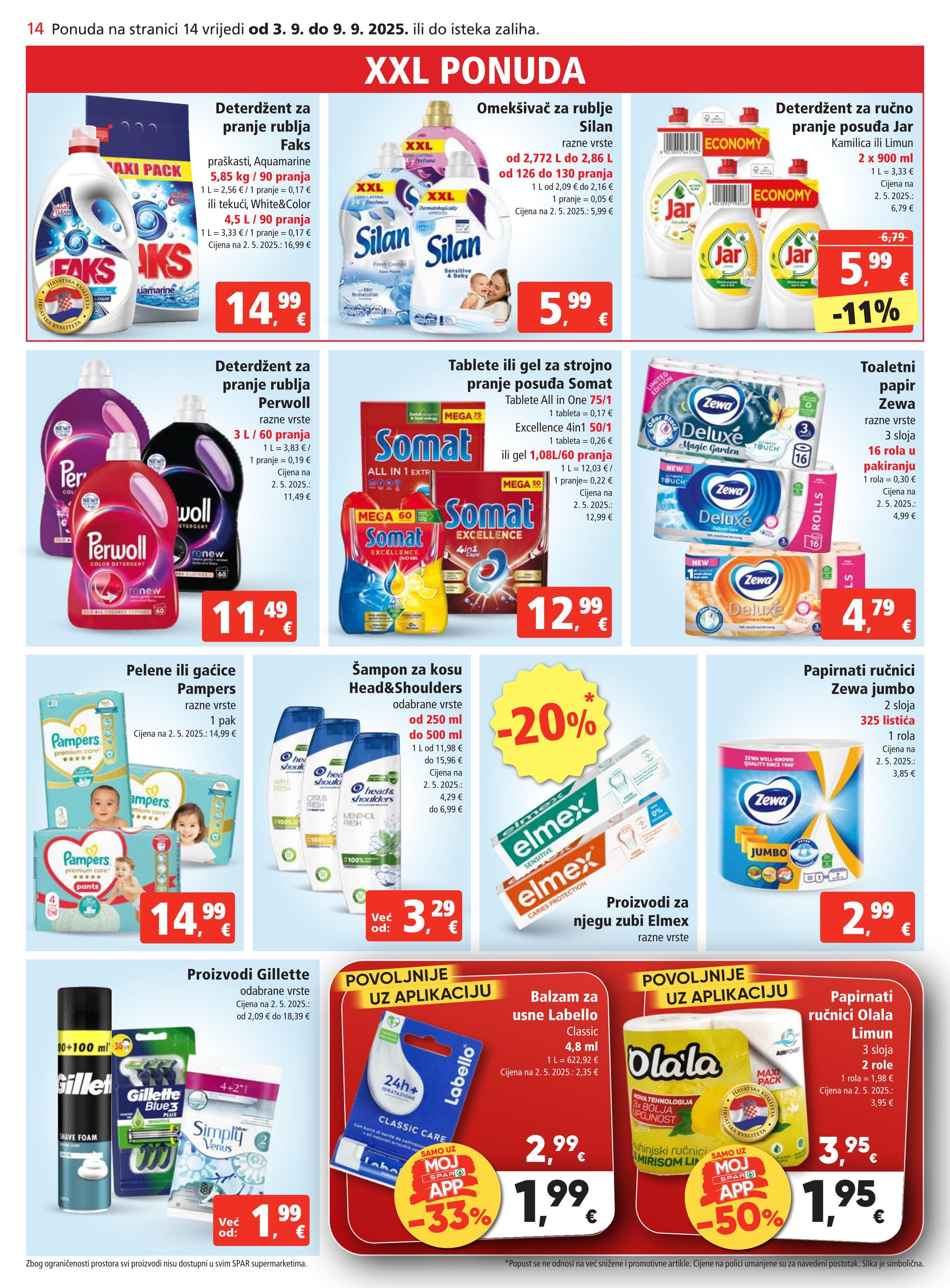 Page from catalog: Akcijska ponuda