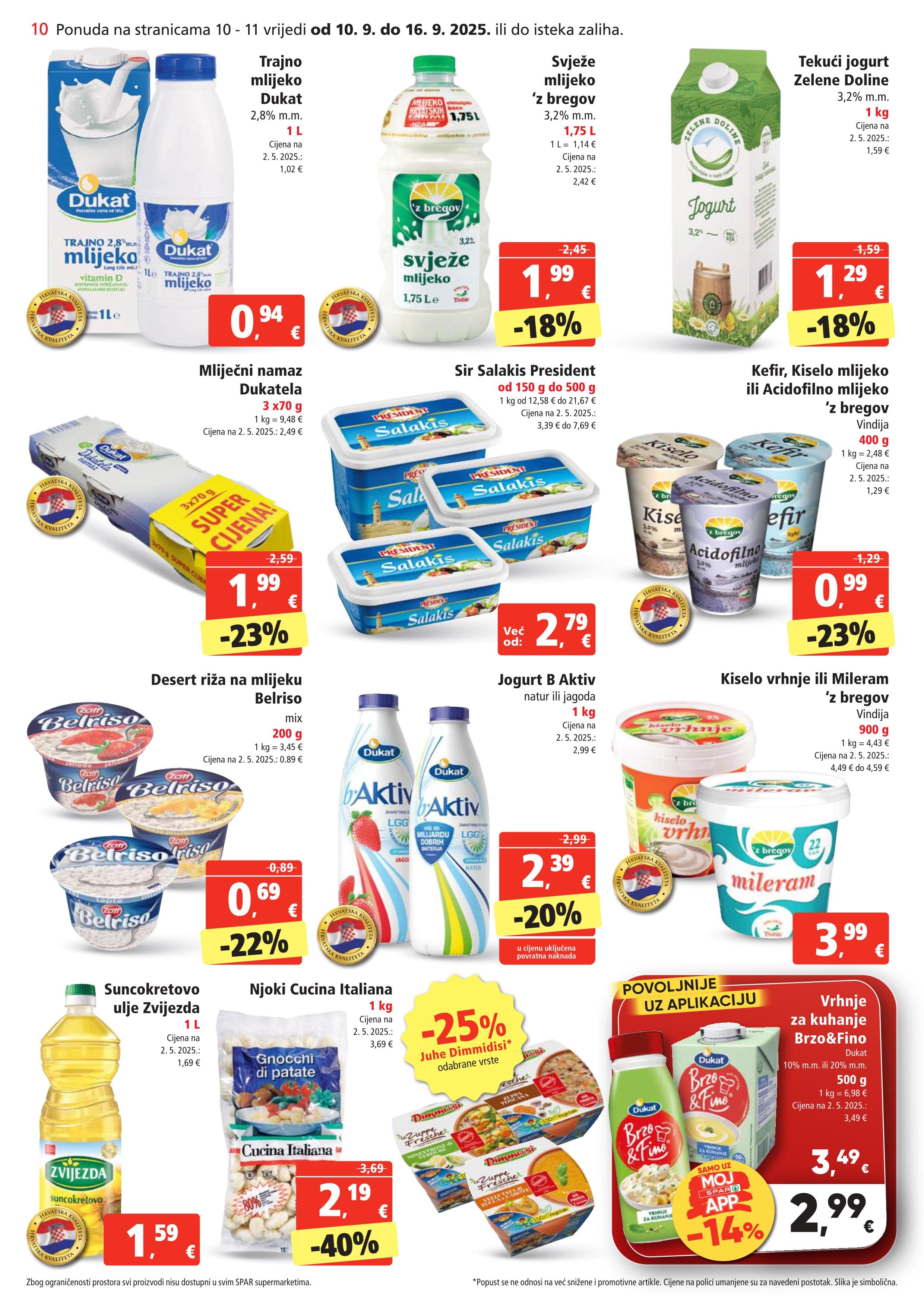 Page from catalog: Akcijska ponuda