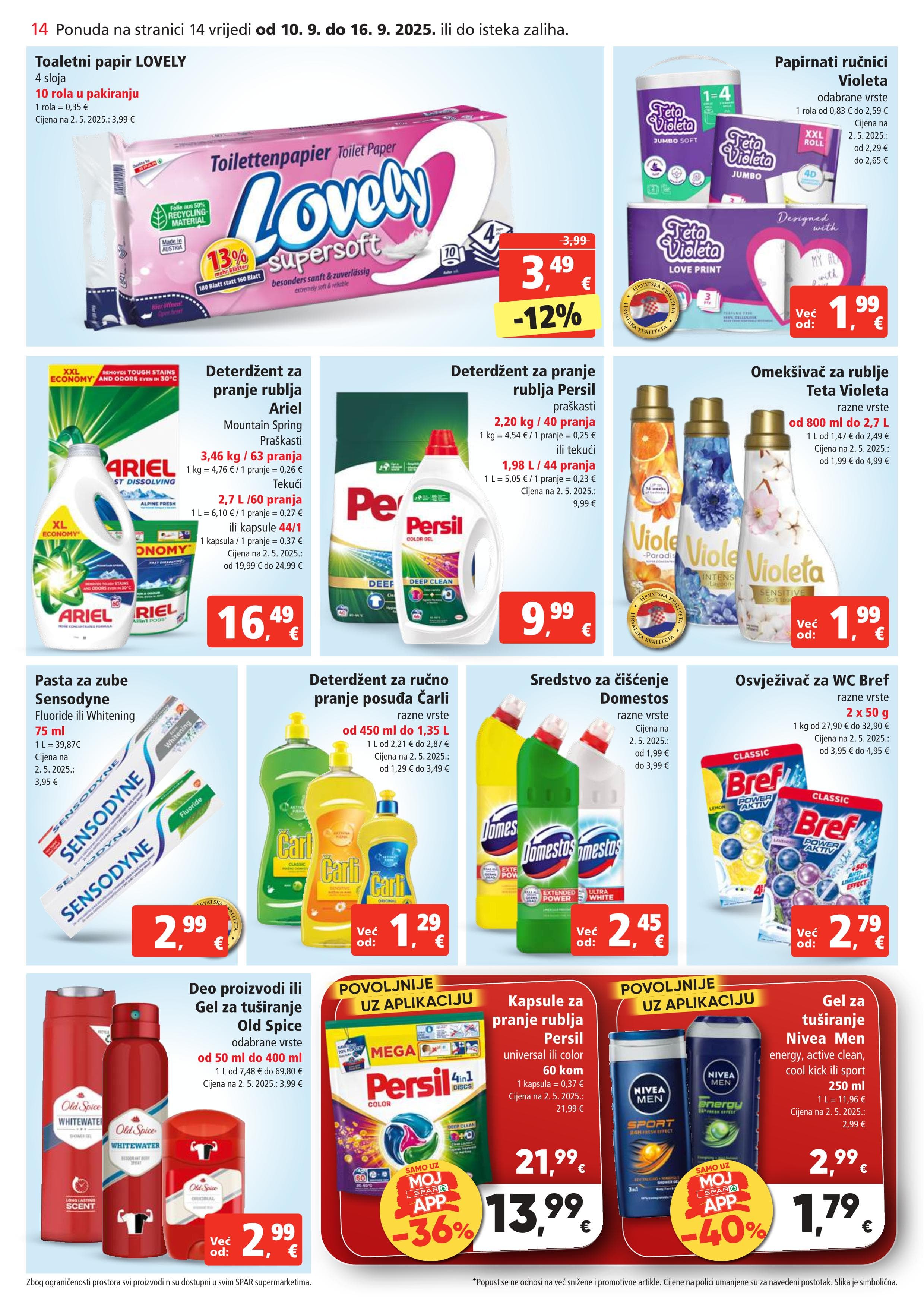 Page from catalog: Akcijska ponuda