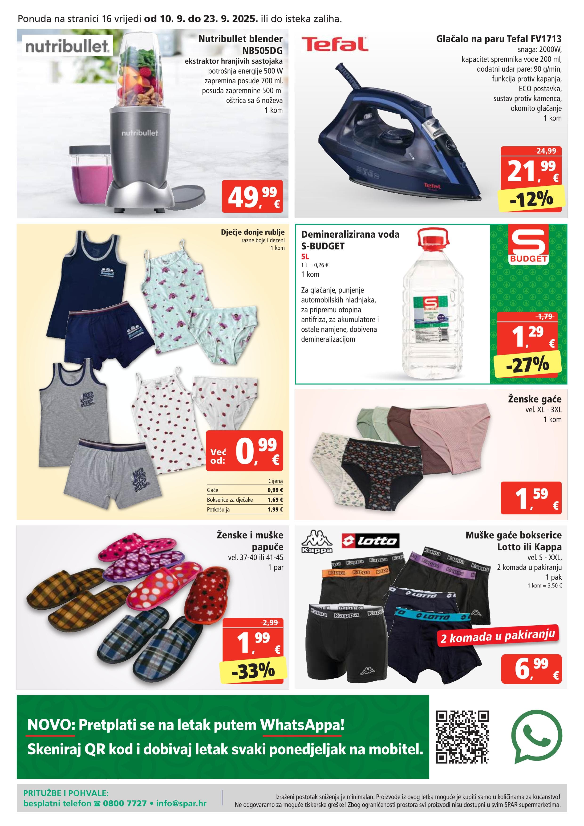 Page from catalog: Akcijska ponuda