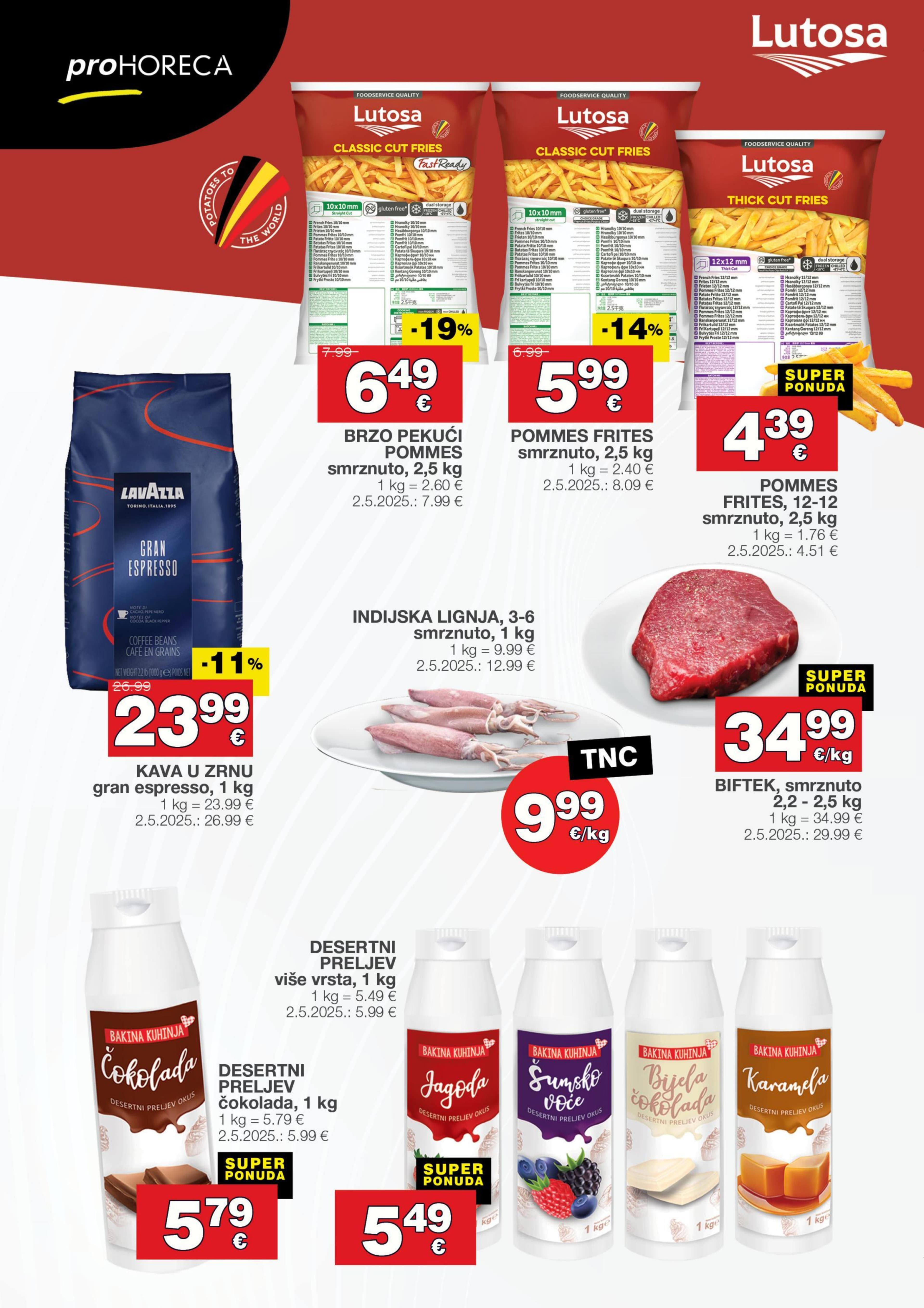 Page from catalog: Akcijska ponuda