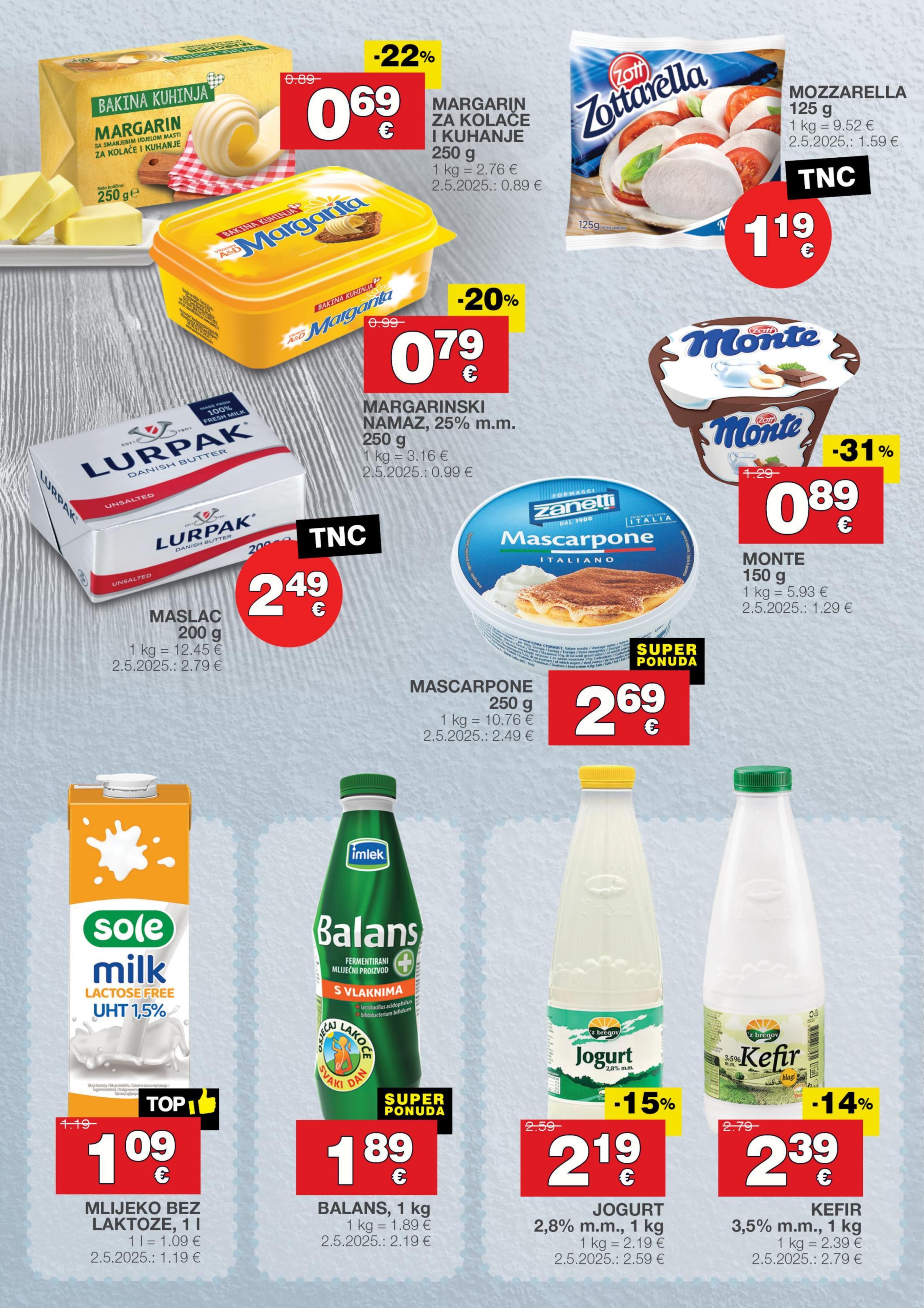 Page from catalog: Akcijska ponuda