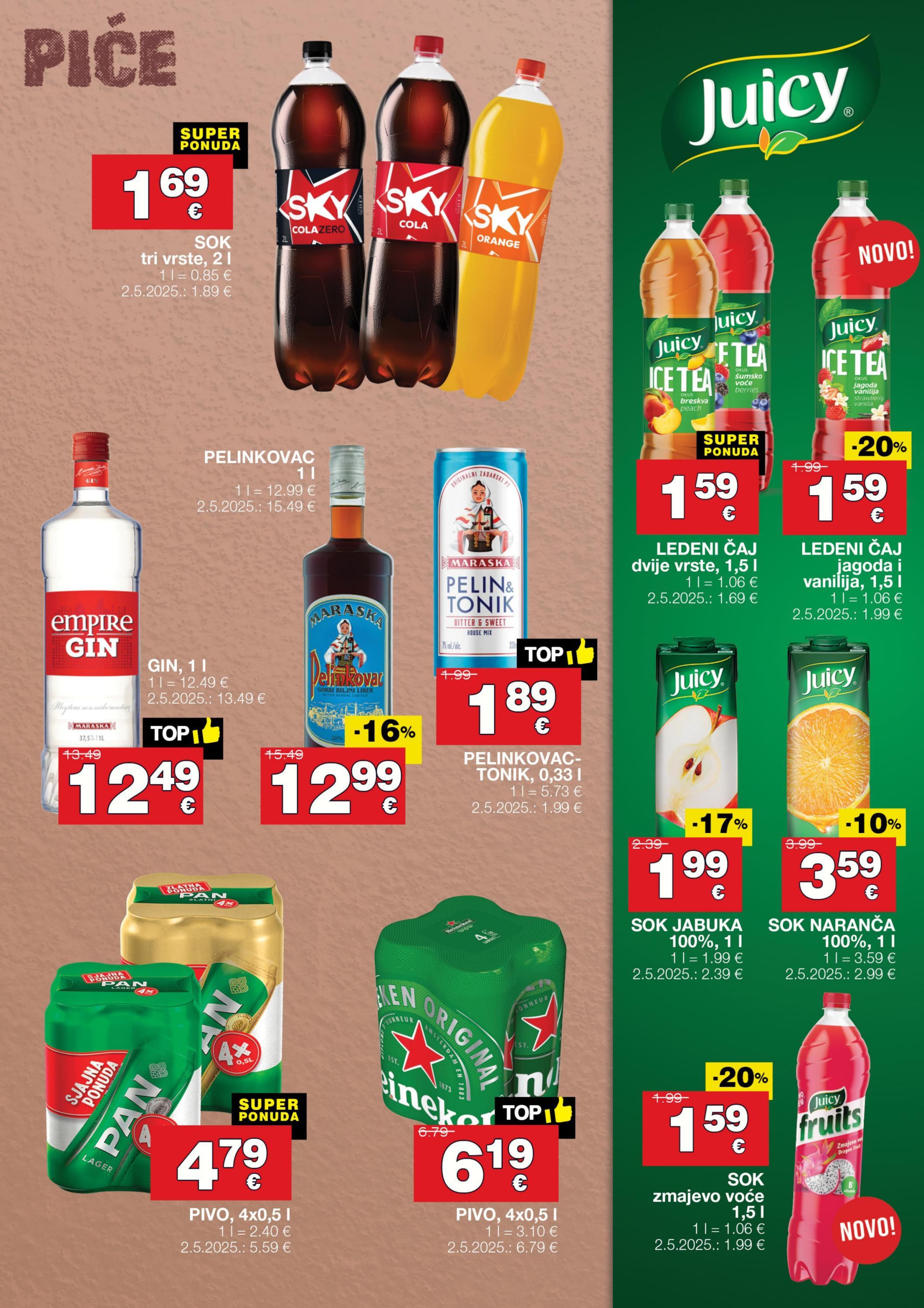 Page from catalog: Akcijska ponuda