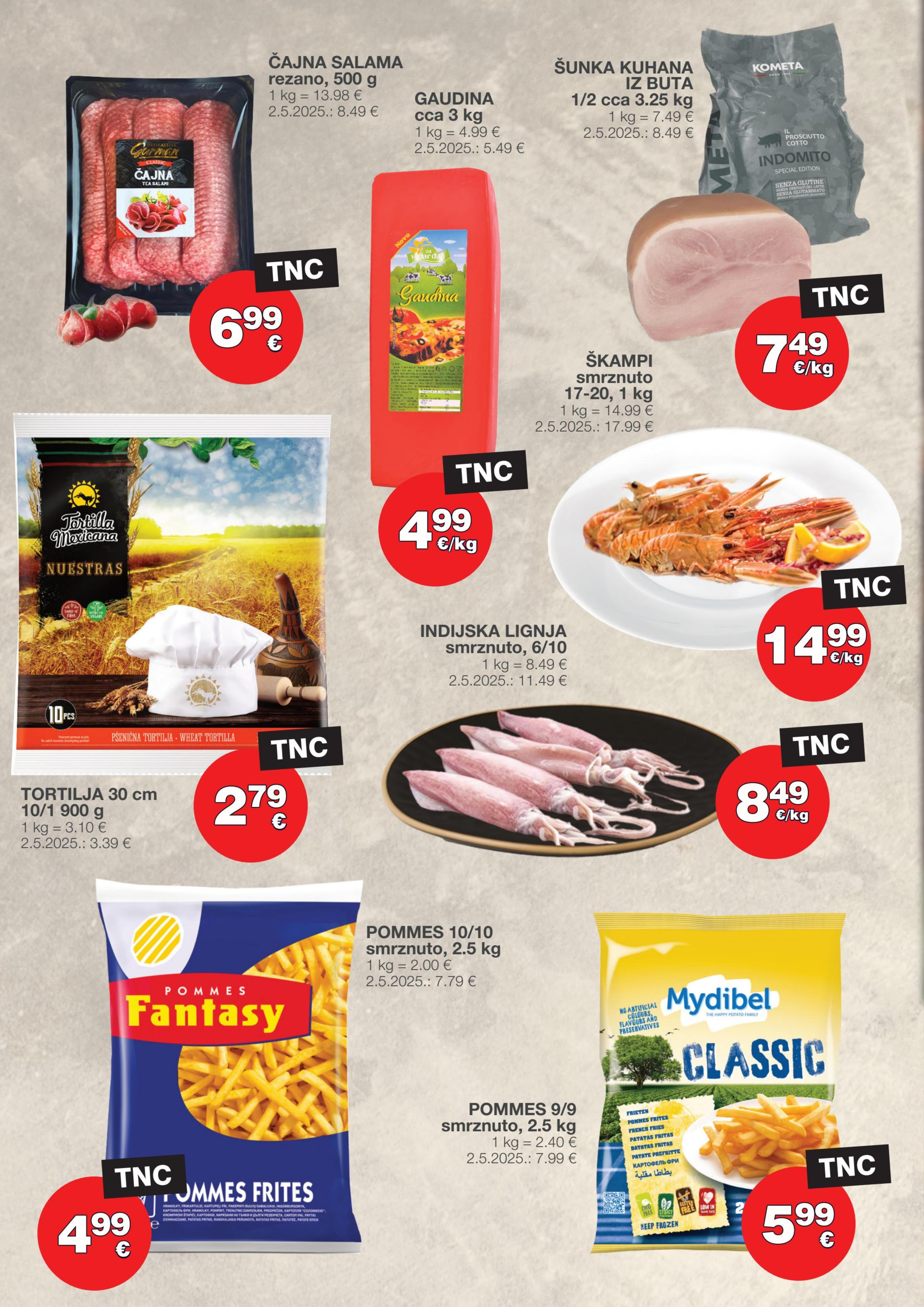 Page from catalog: Akcijska ponuda