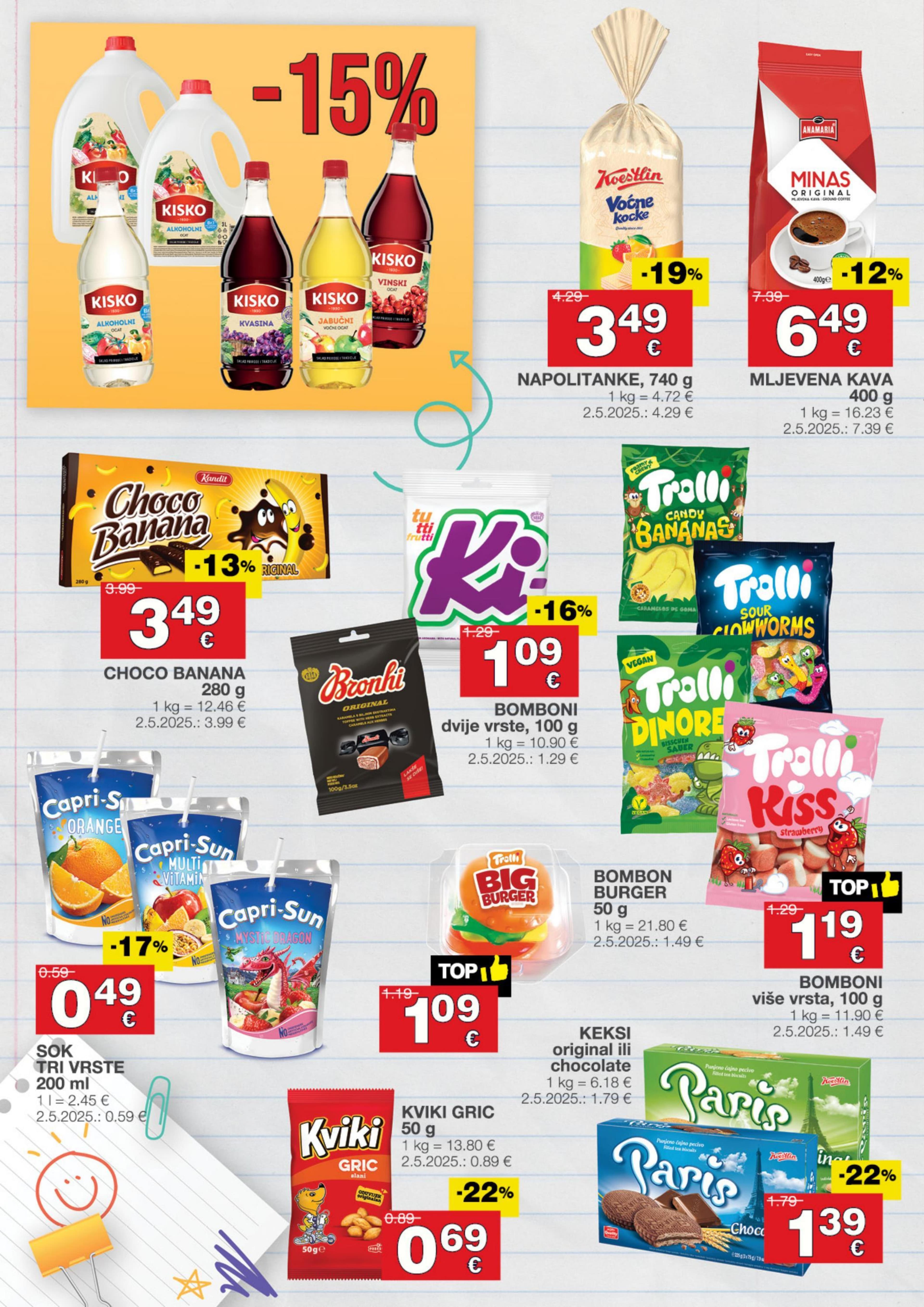 Page from catalog: Akcijska ponuda