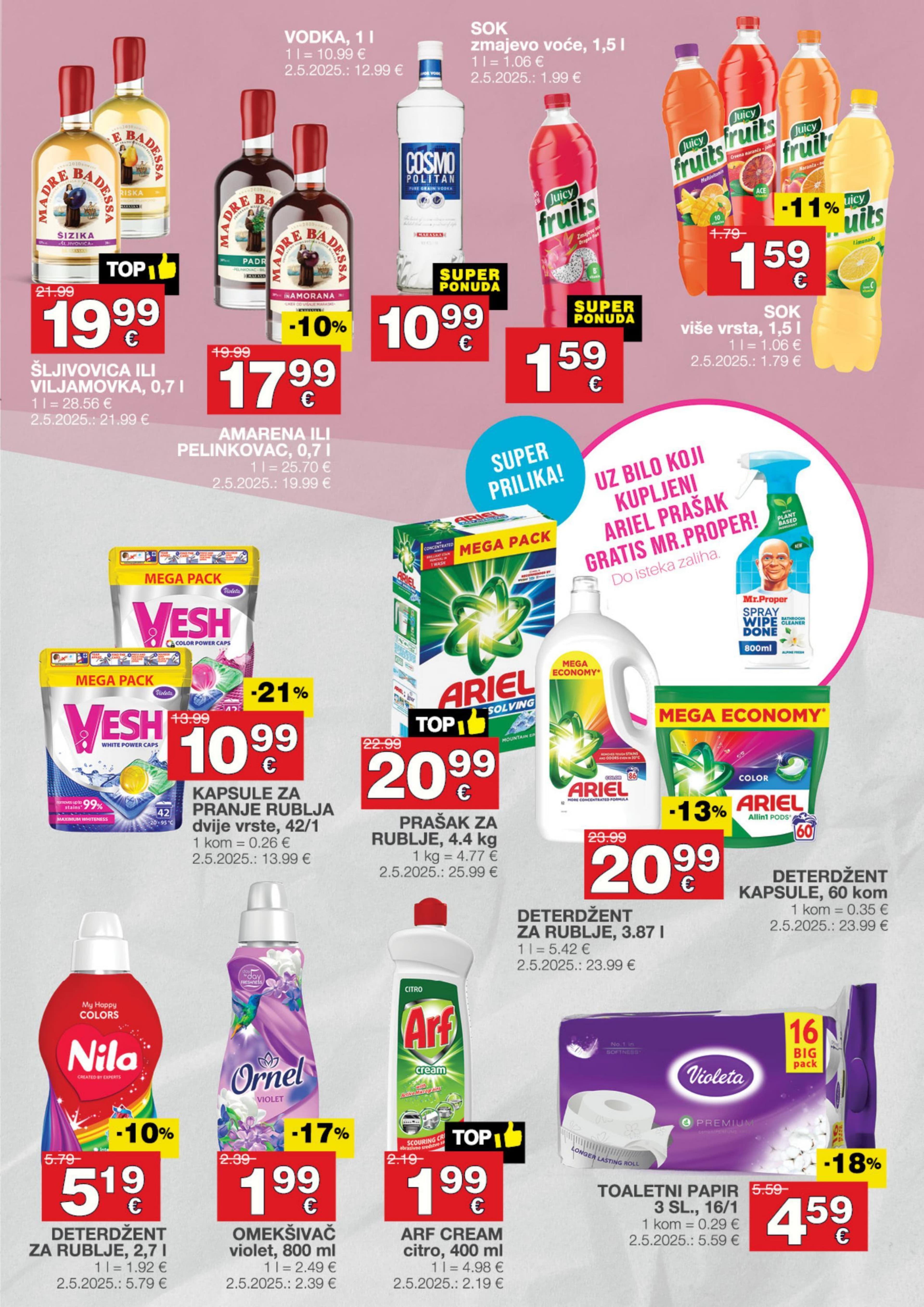 Page from catalog: Akcijska ponuda