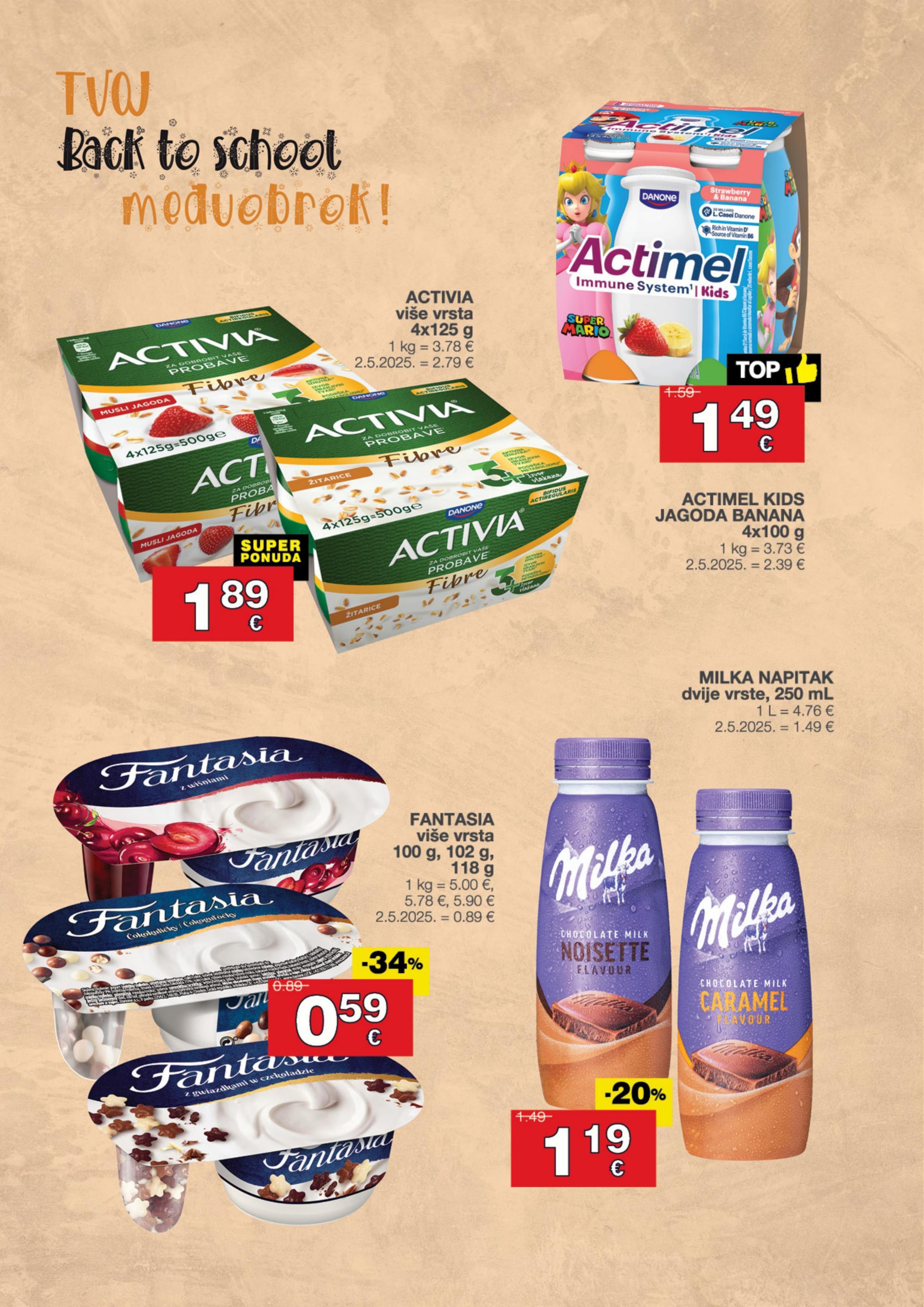 Page from catalog: Akcijska ponuda