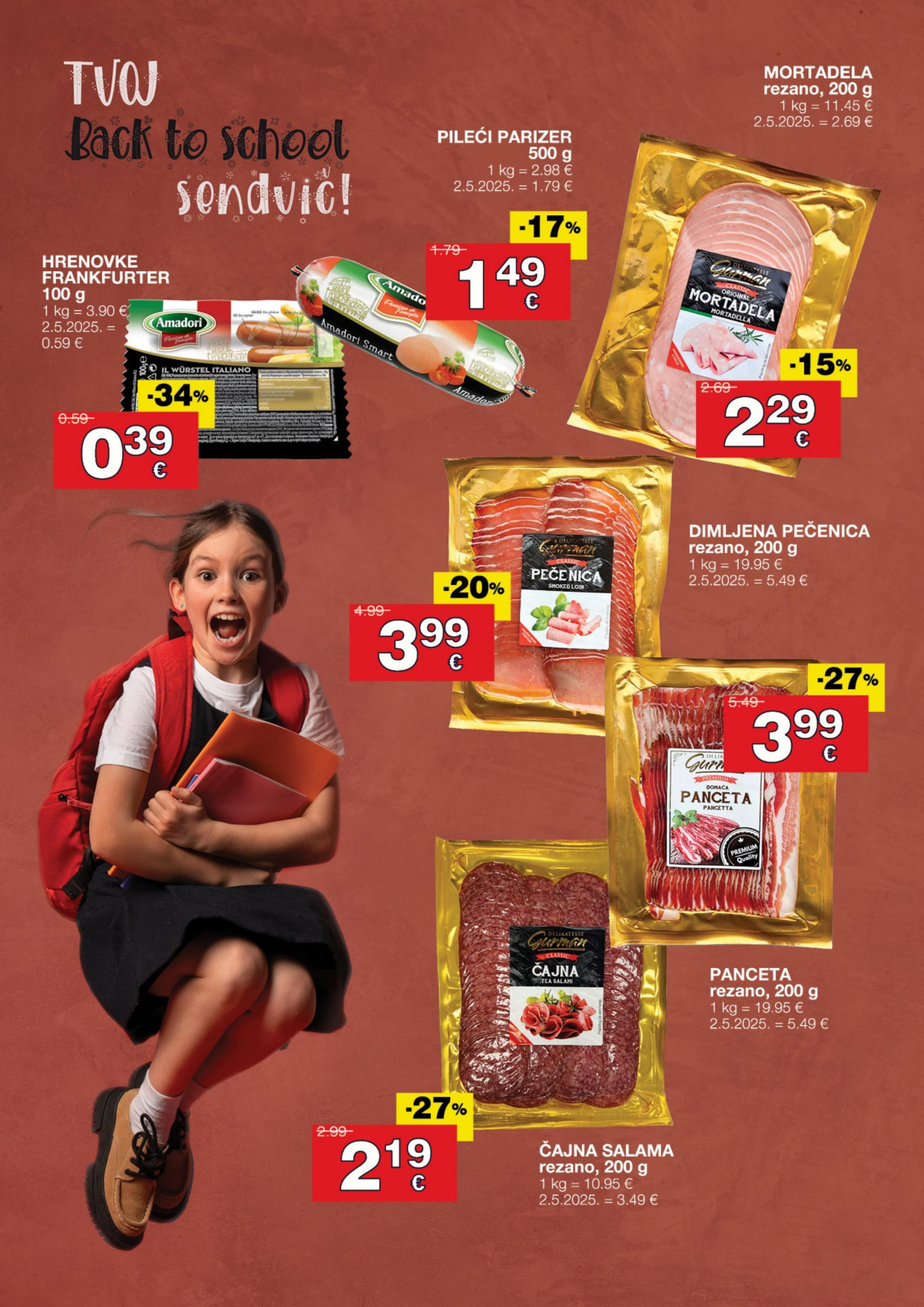 Page from catalog: Akcijska ponuda
