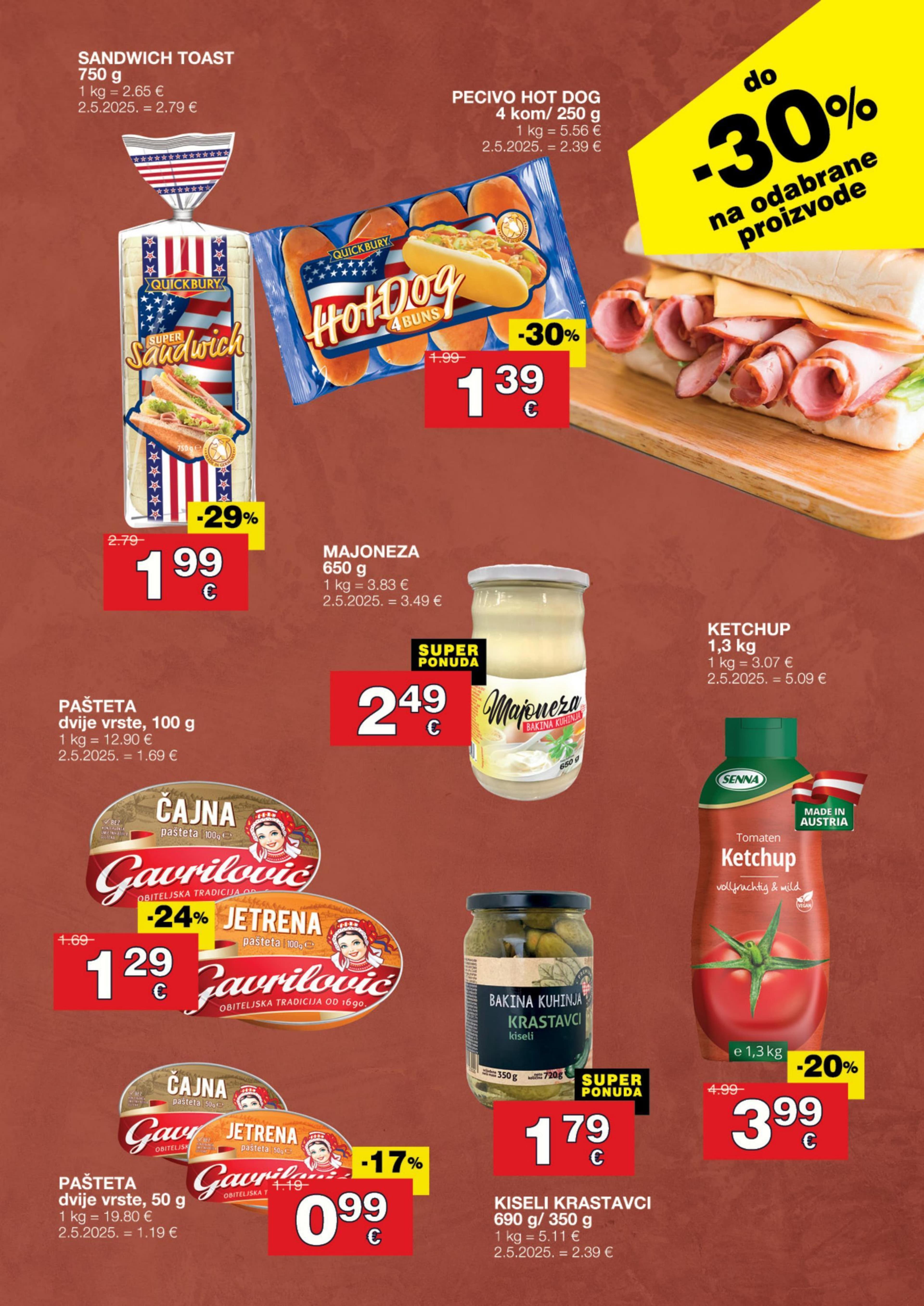 Page from catalog: Akcijska ponuda