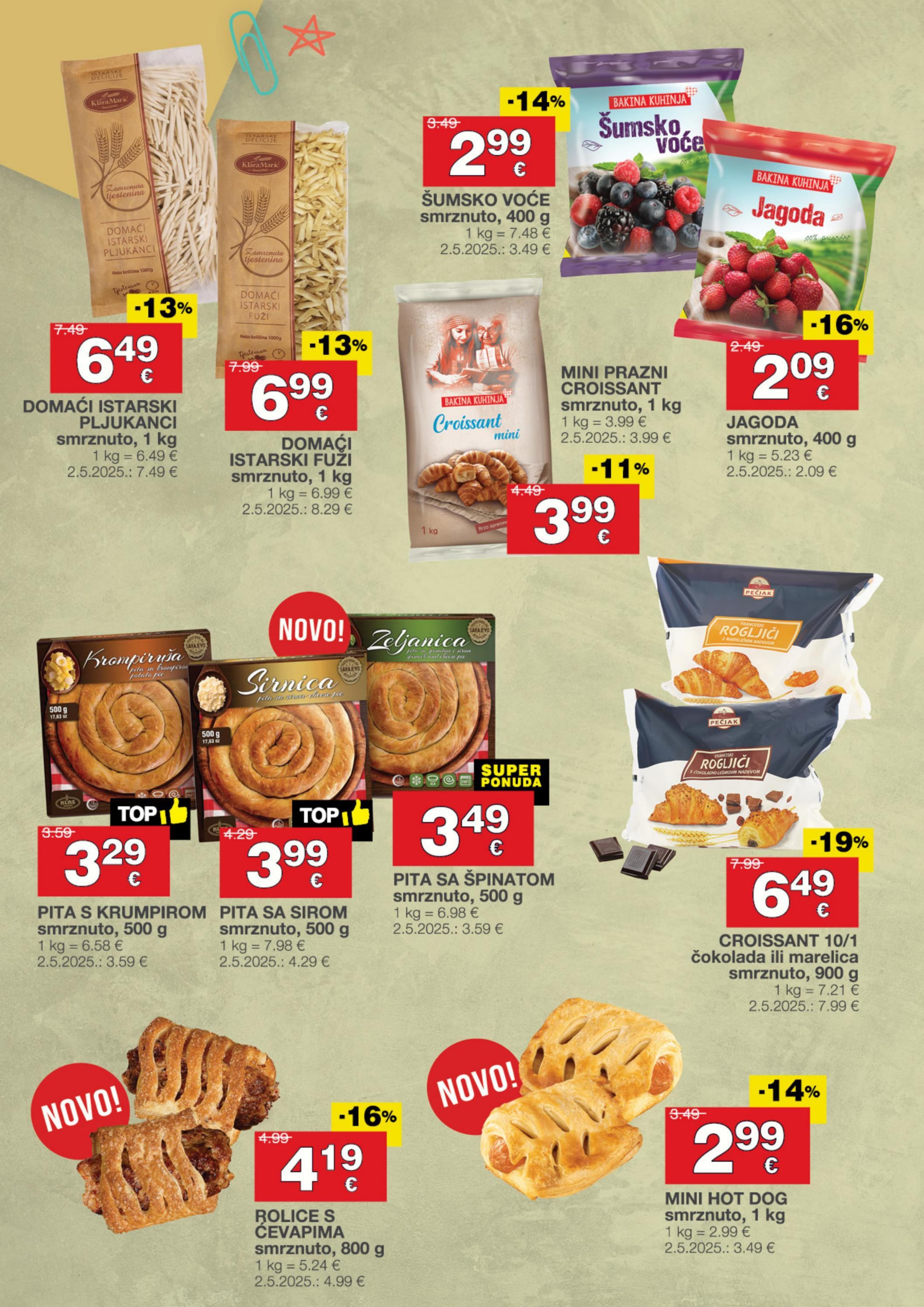 Page from catalog: Akcijska ponuda