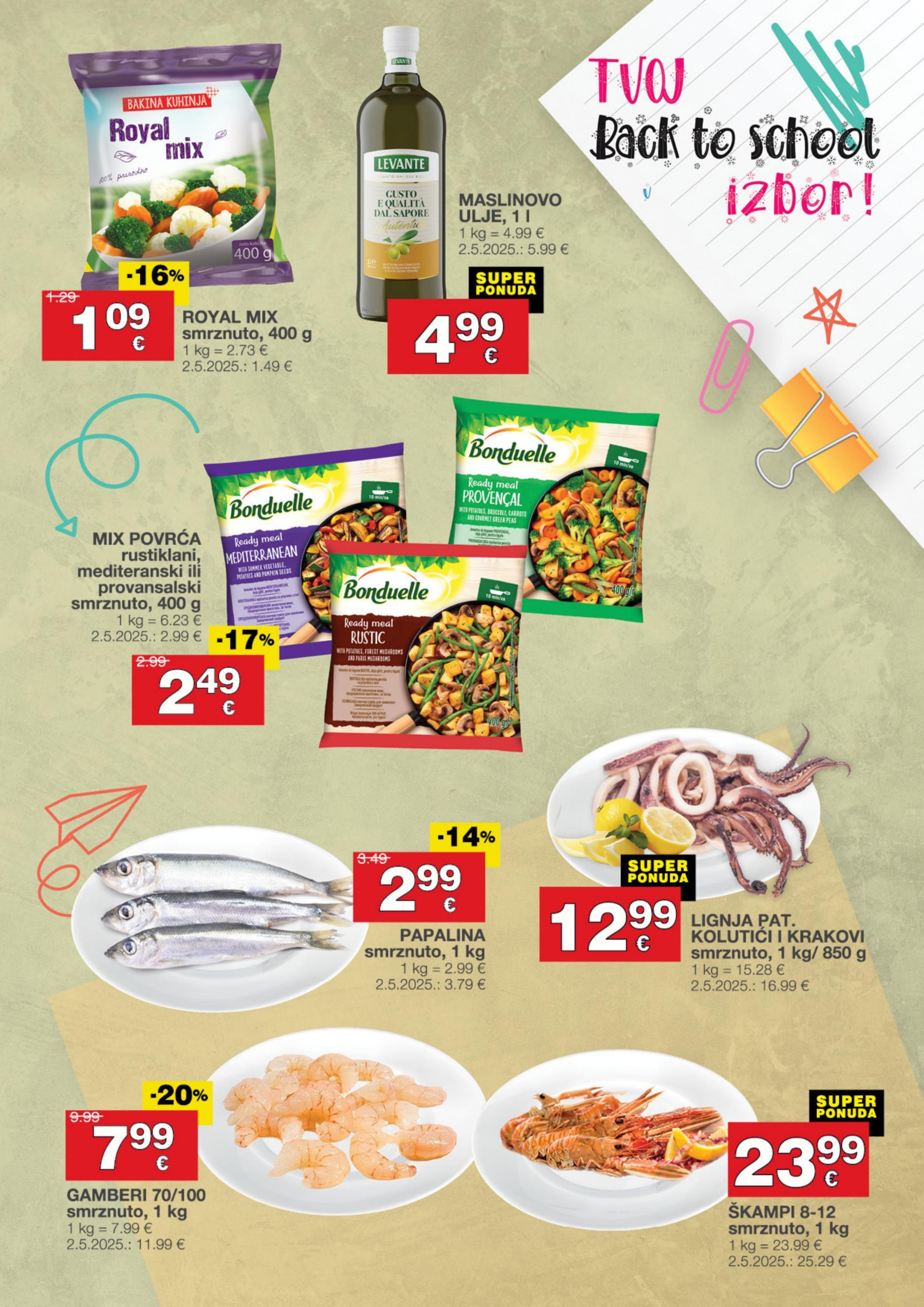 Page from catalog: Akcijska ponuda