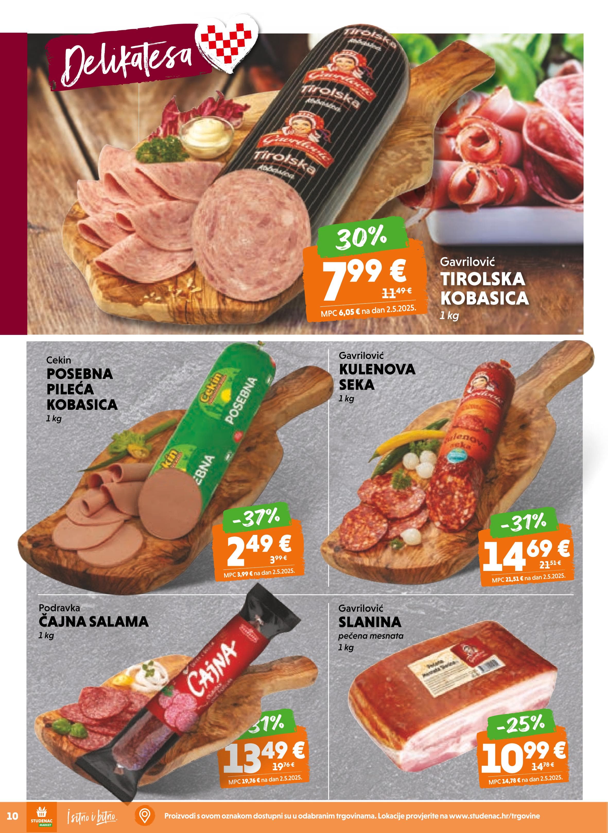 Page from catalog: Akcijska ponuda