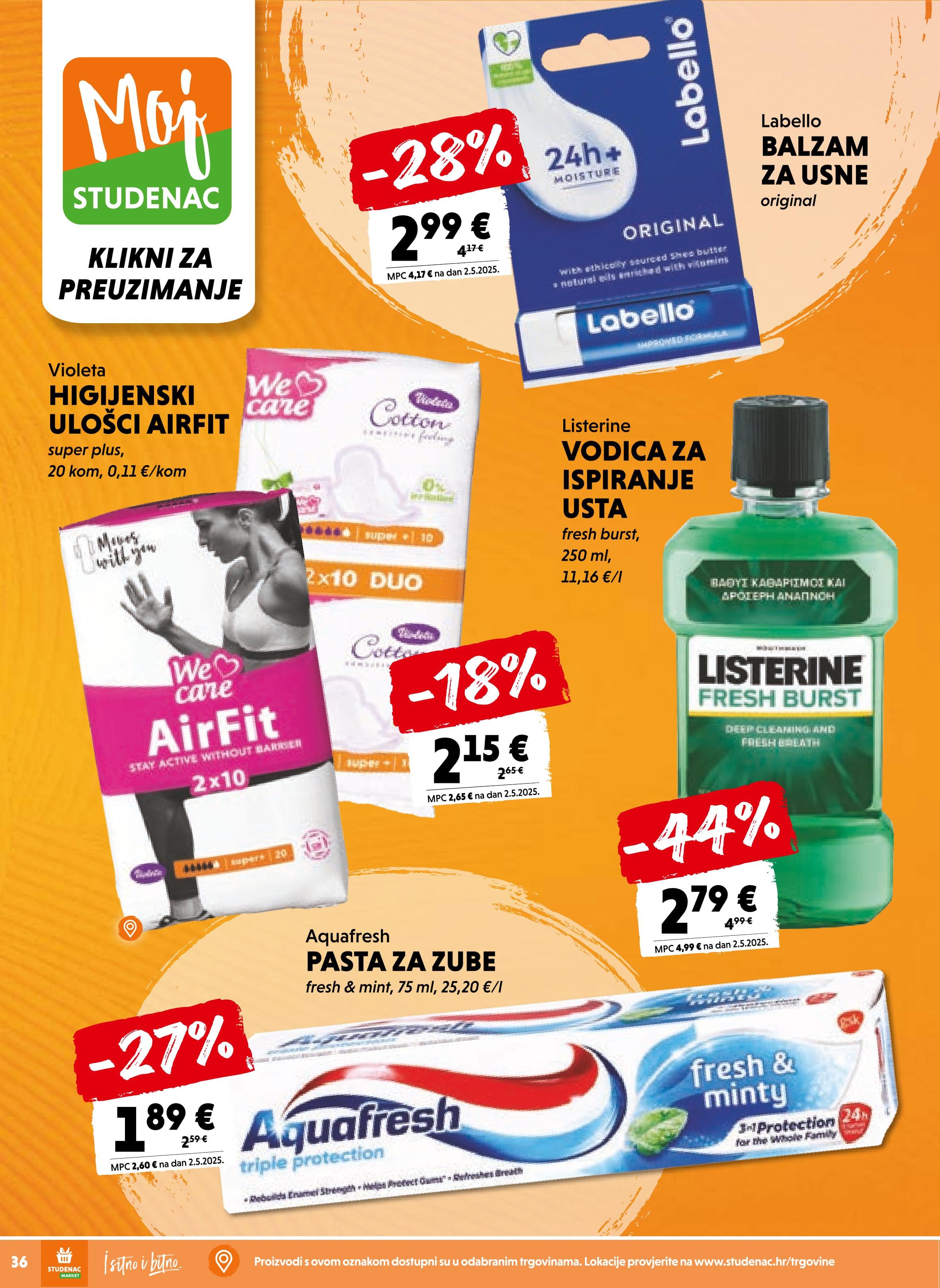 Page from catalog: Akcijska ponuda