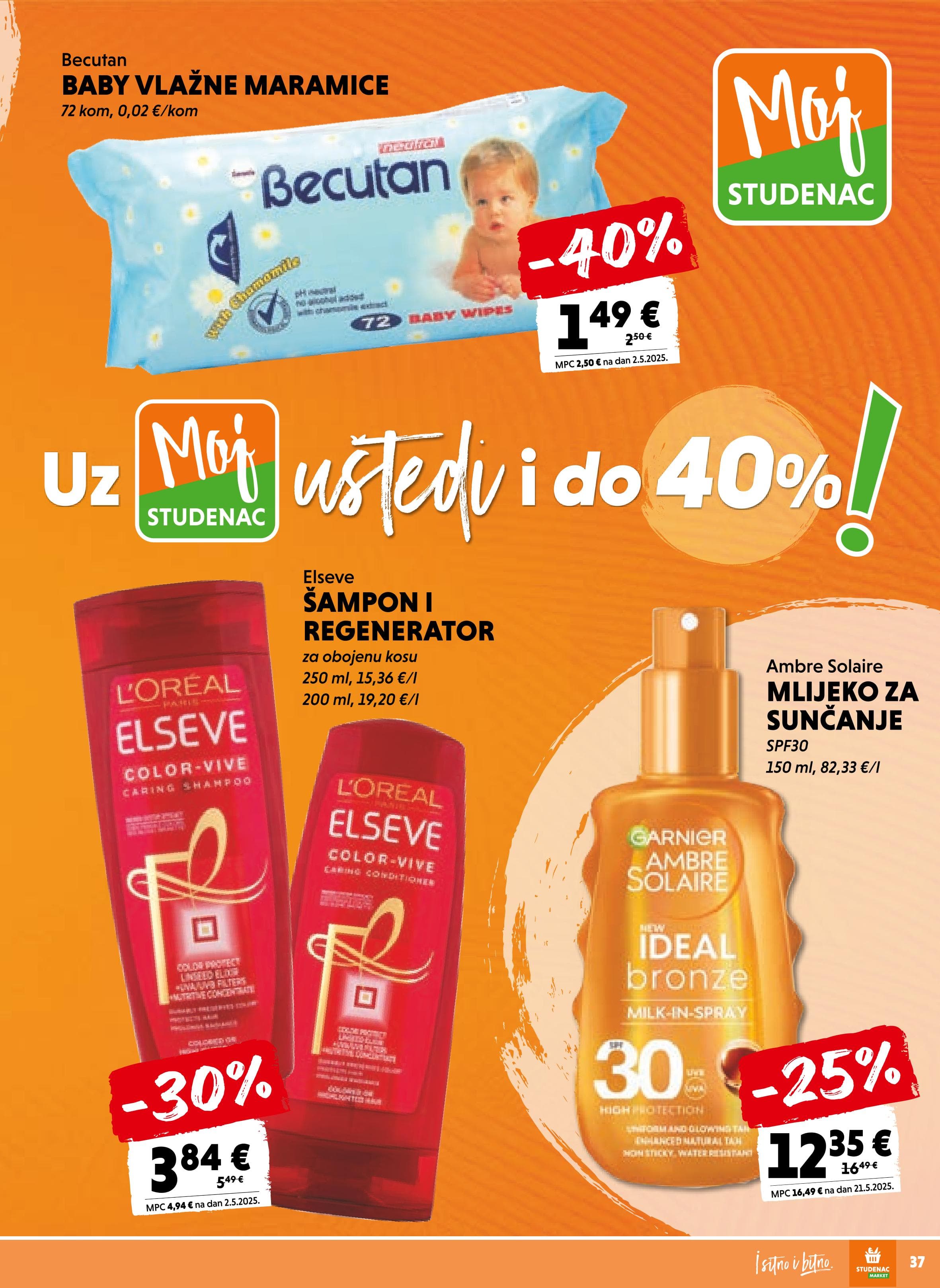 Page from catalog: Akcijska ponuda
