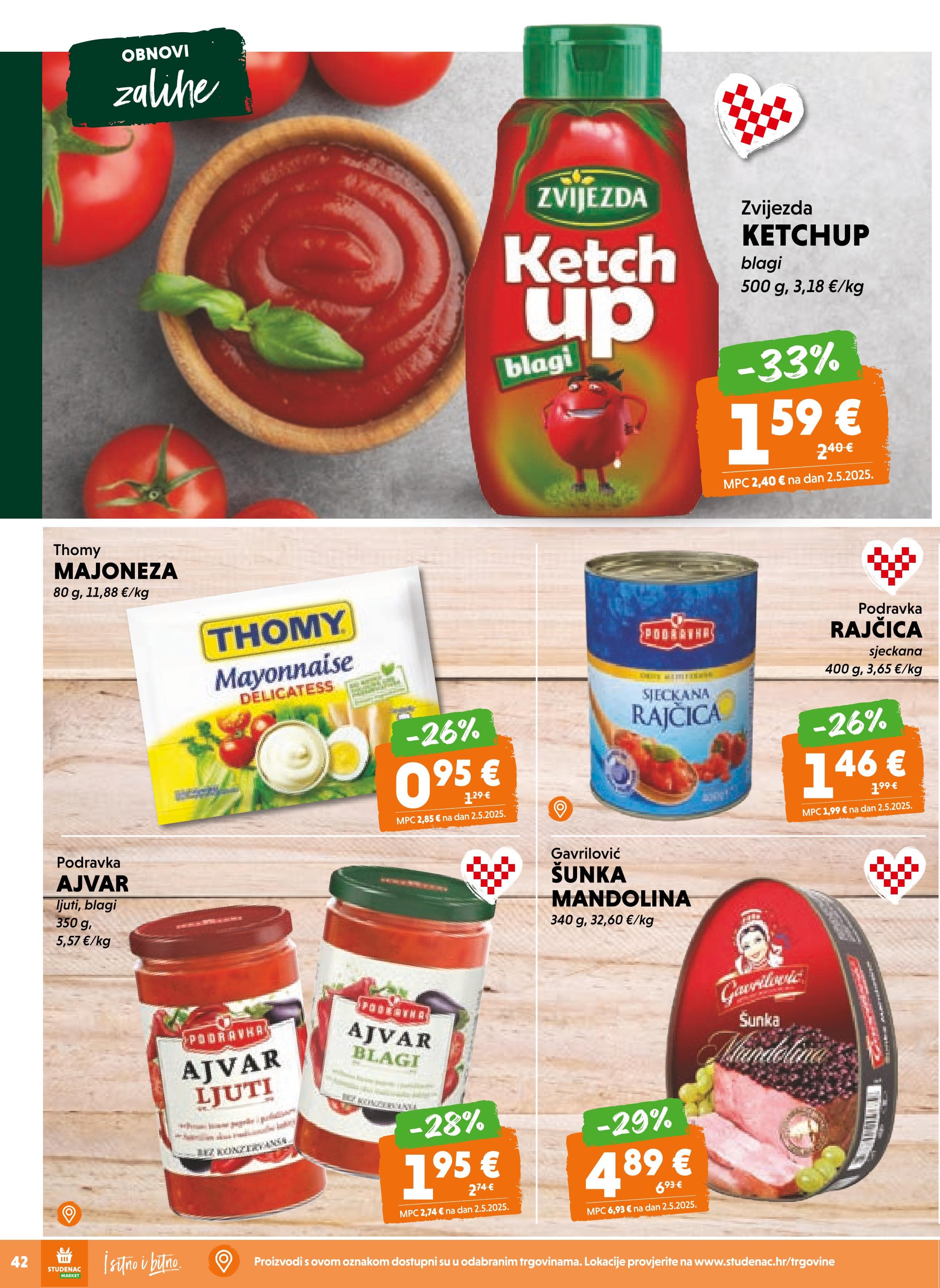 Page from catalog: Akcijska ponuda