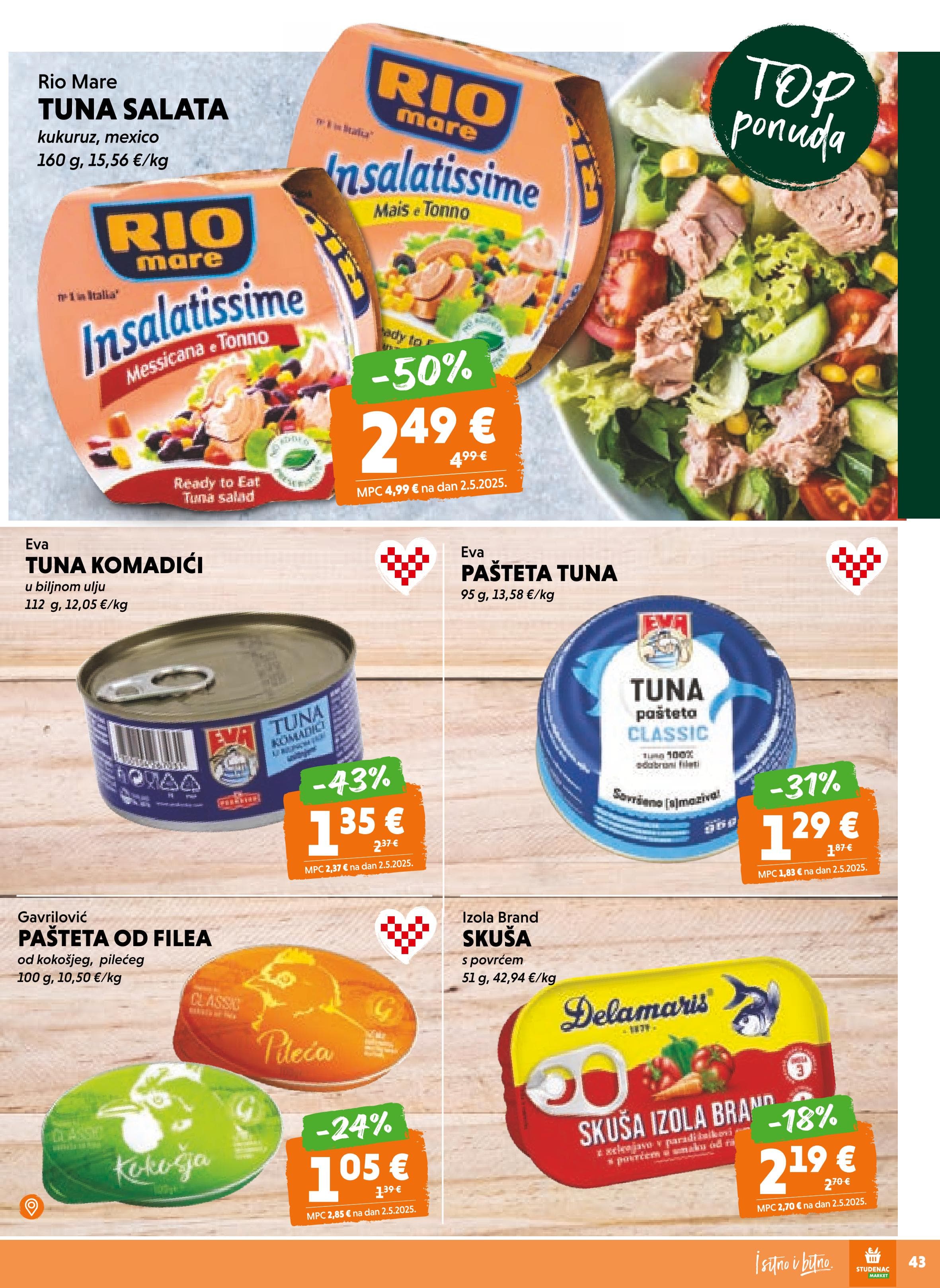 Page from catalog: Akcijska ponuda