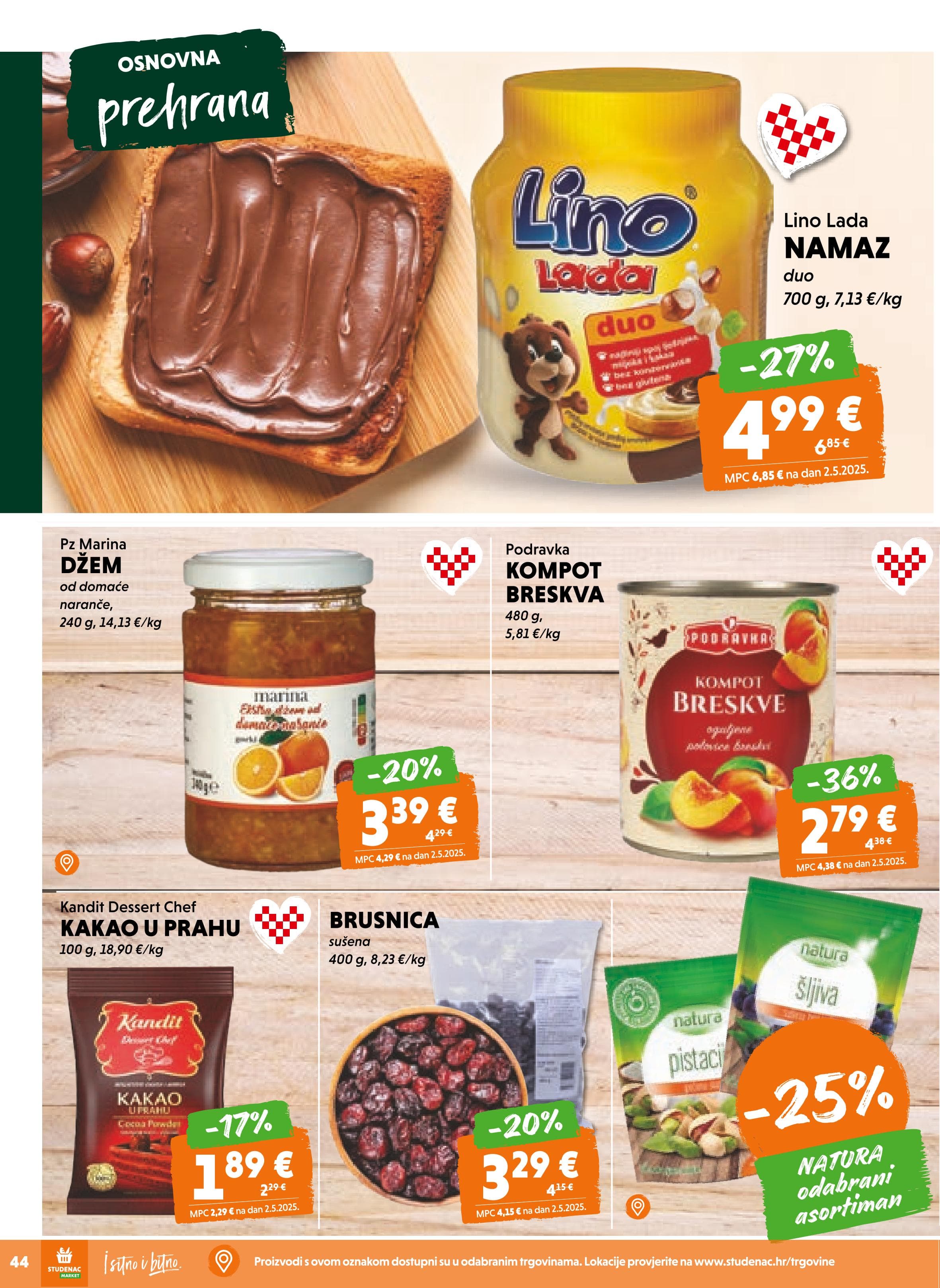 Page from catalog: Akcijska ponuda