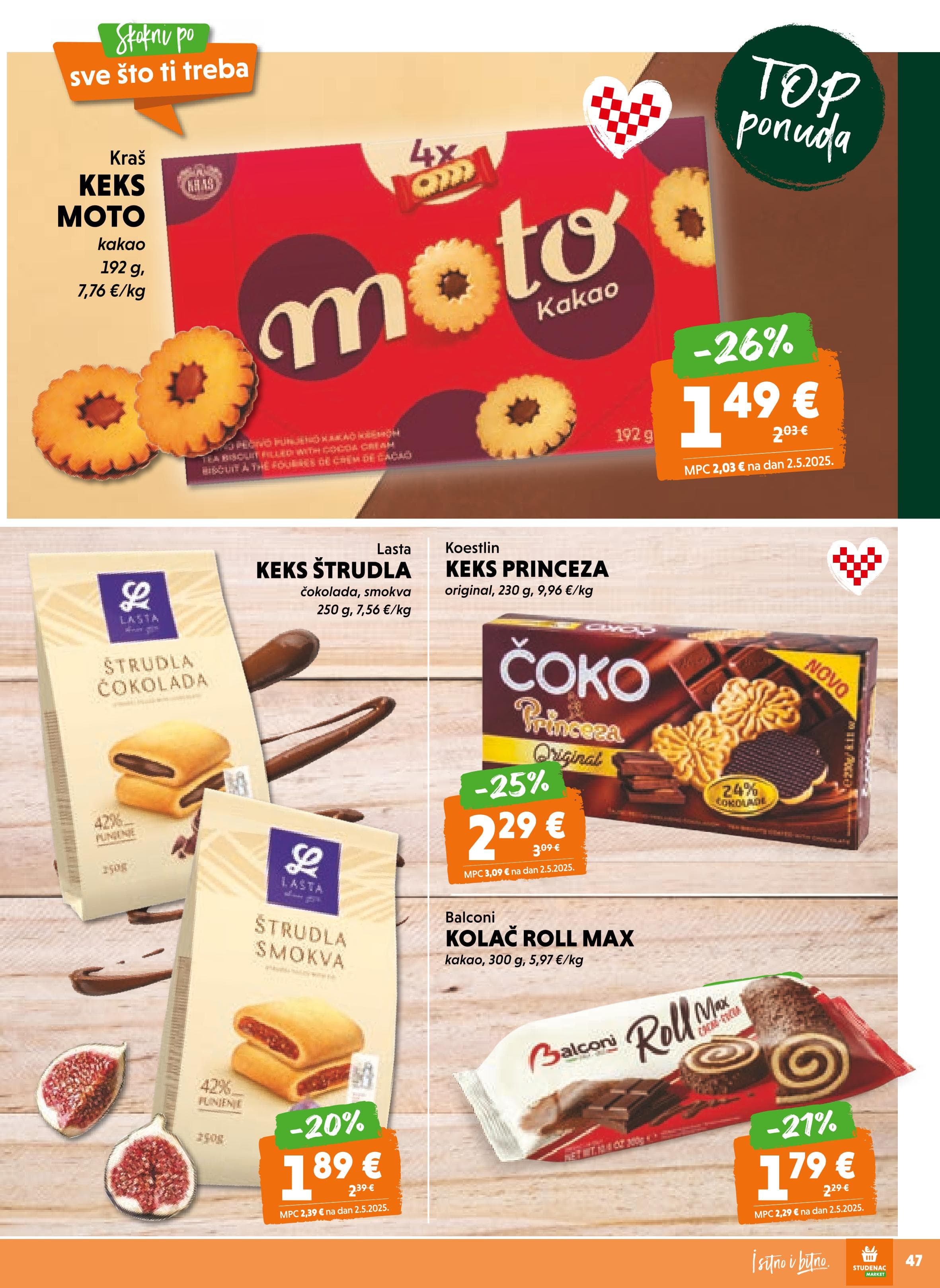 Page from catalog: Akcijska ponuda
