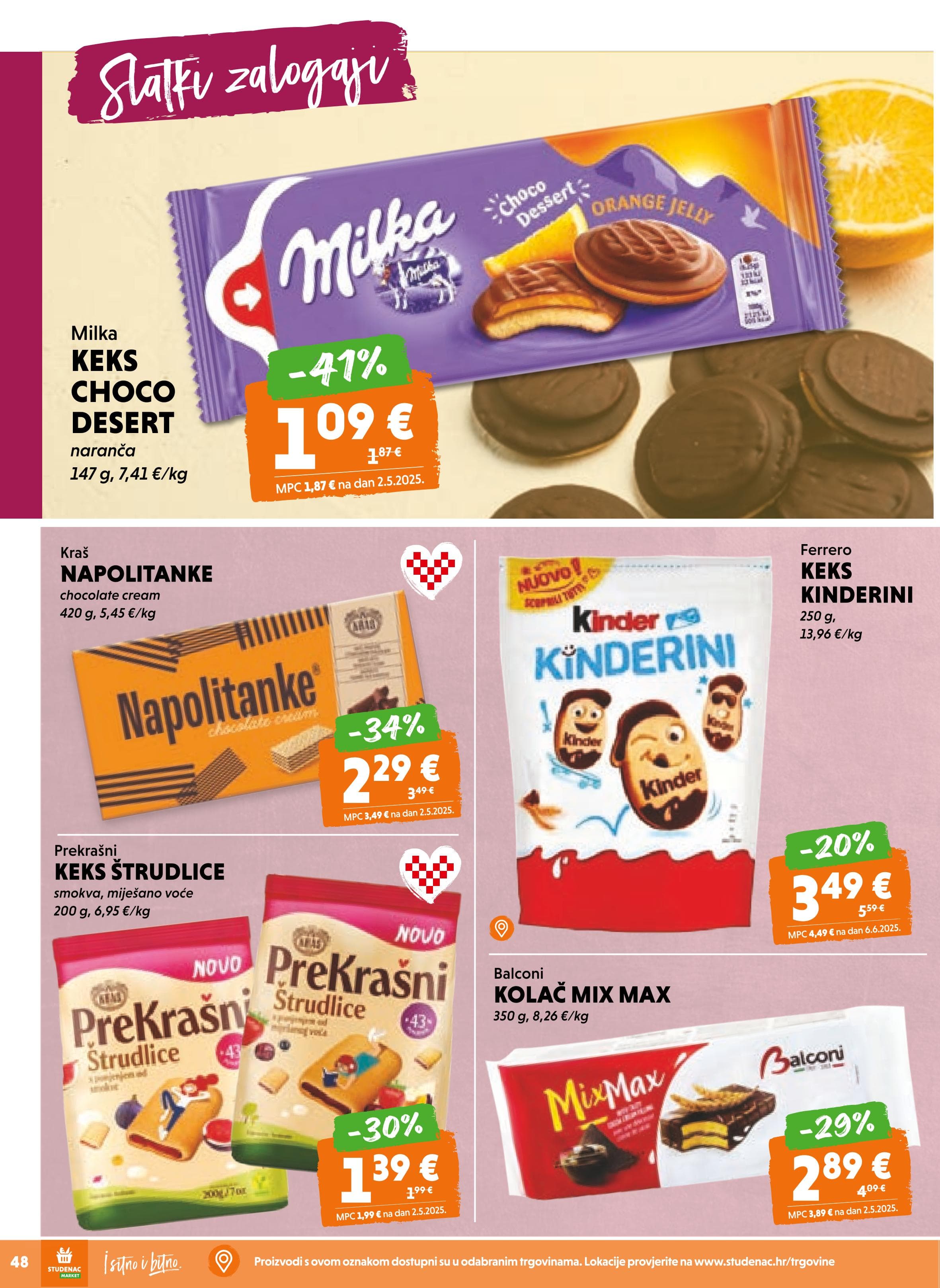 Page from catalog: Akcijska ponuda