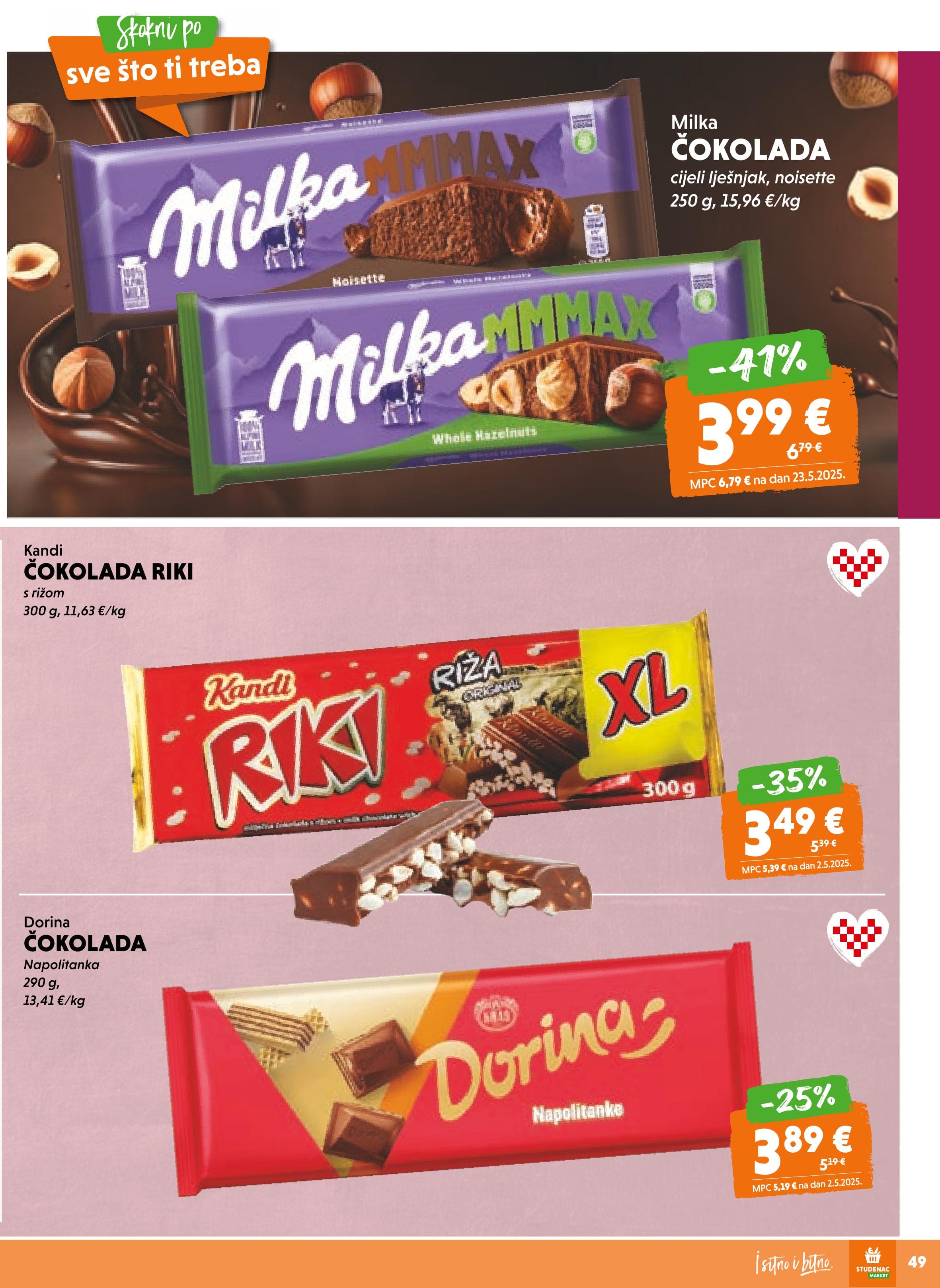 Page from catalog: Akcijska ponuda