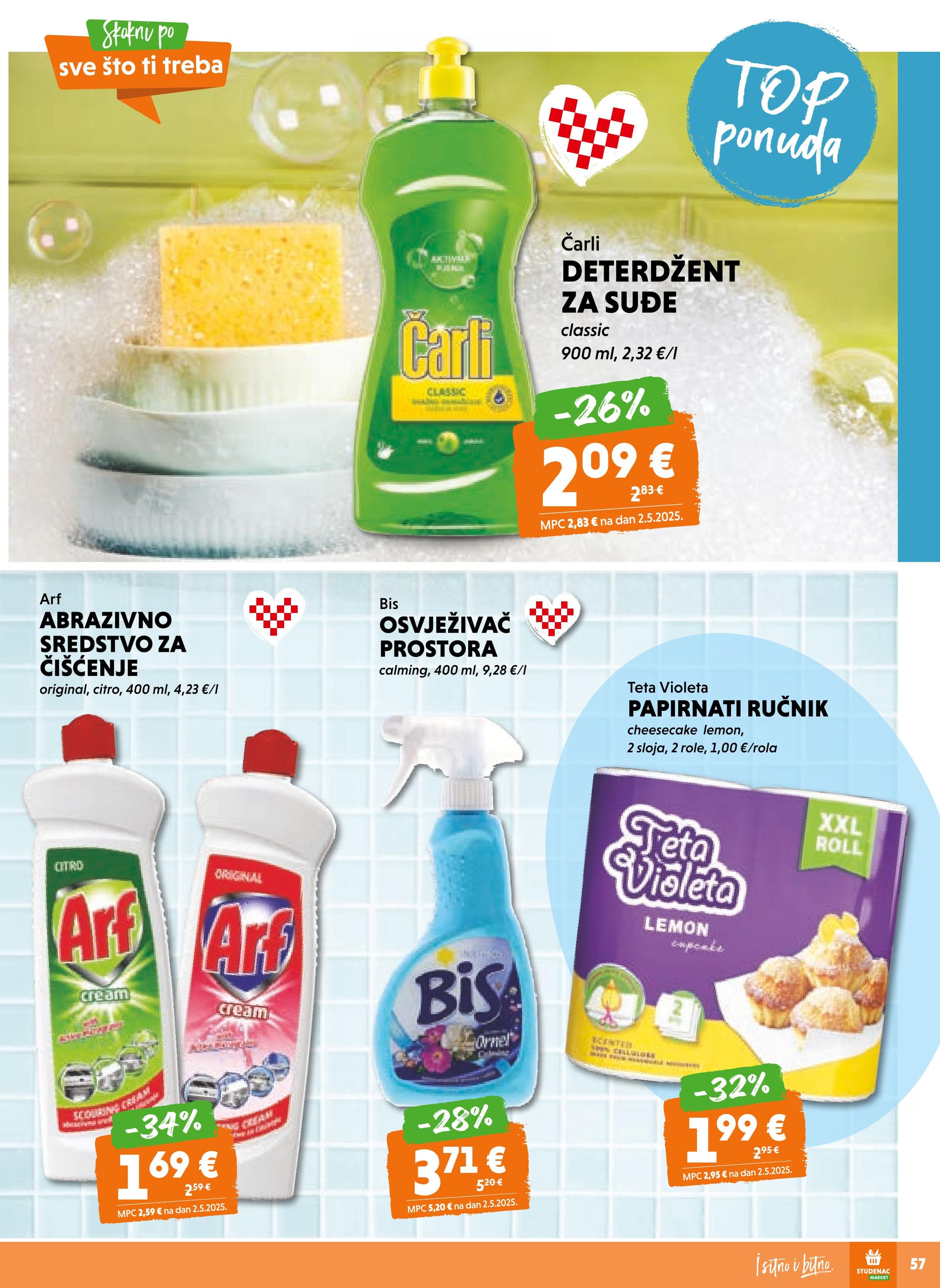 Page from catalog: Akcijska ponuda
